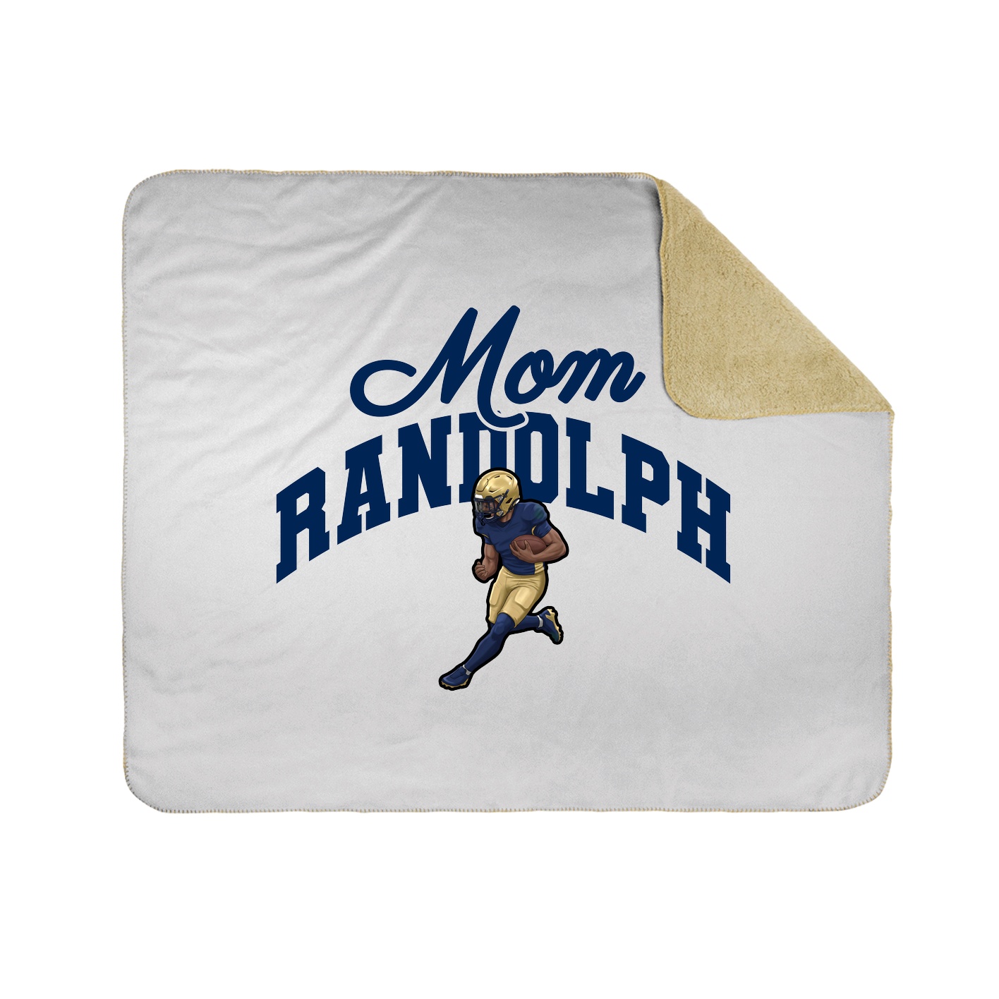 Throw Blanket — Mothers Day Arch in White