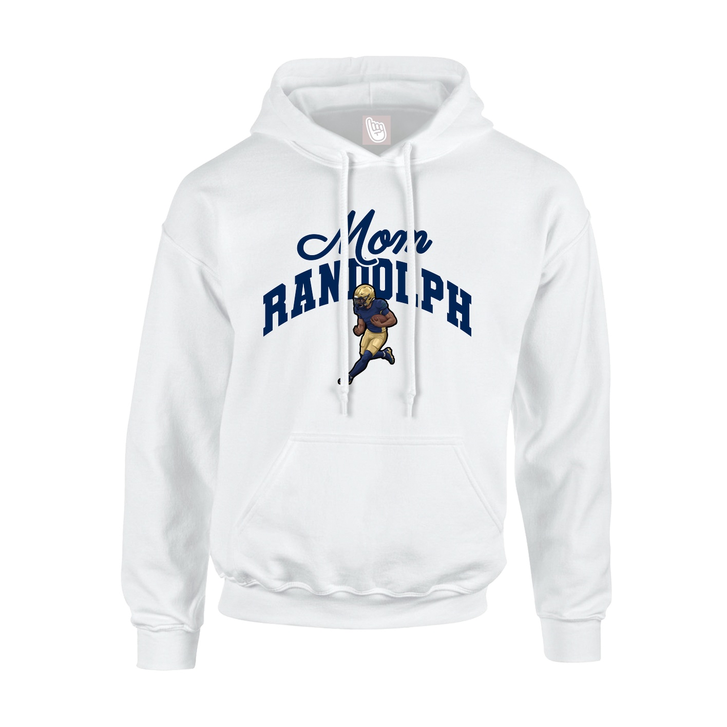 Youth Hoodie — Mothers Day Arch in White