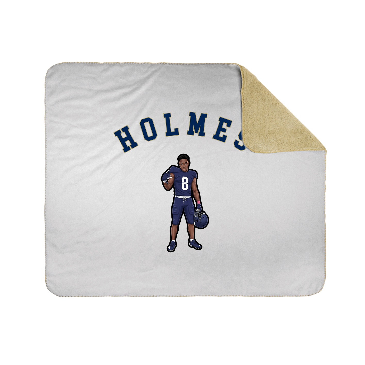 Throw Blanket — Shirsey Arch in White