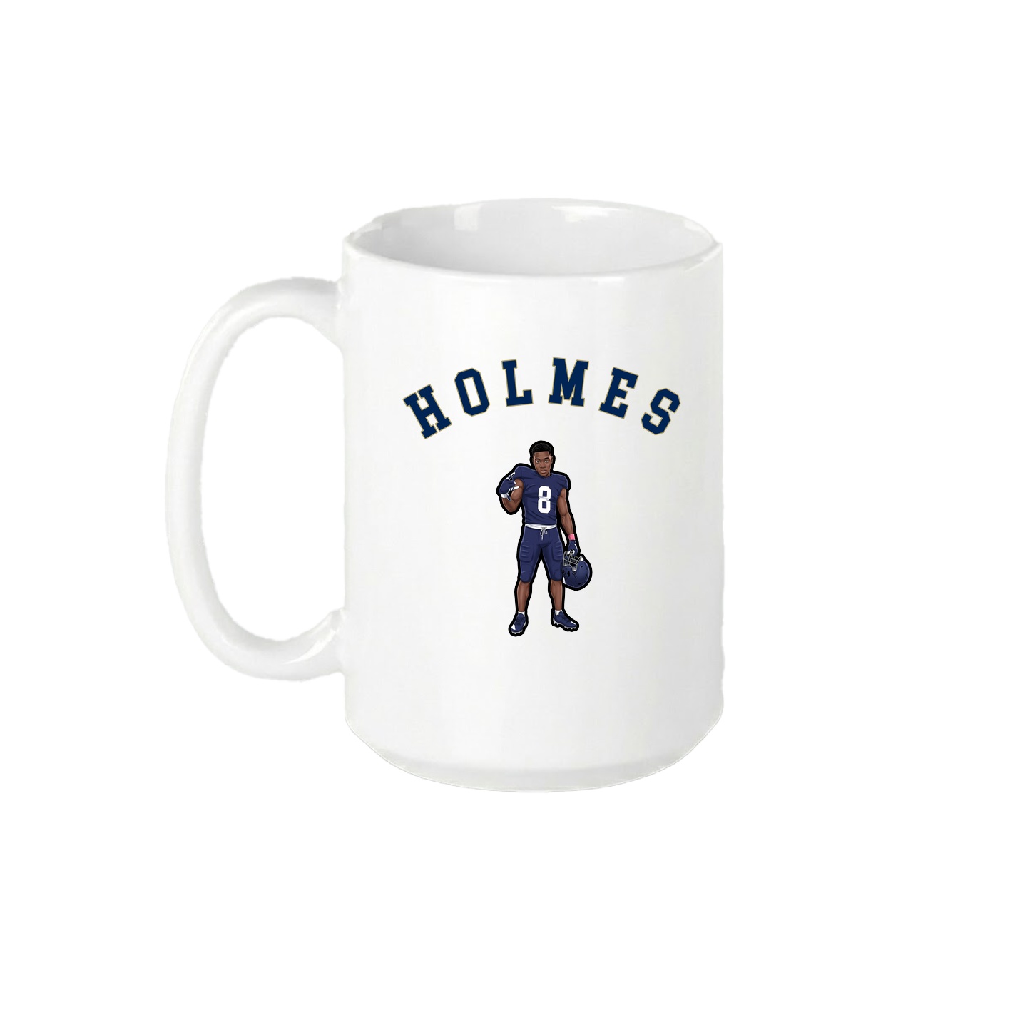 15oz Coffee Mug — Shirsey Arch in White