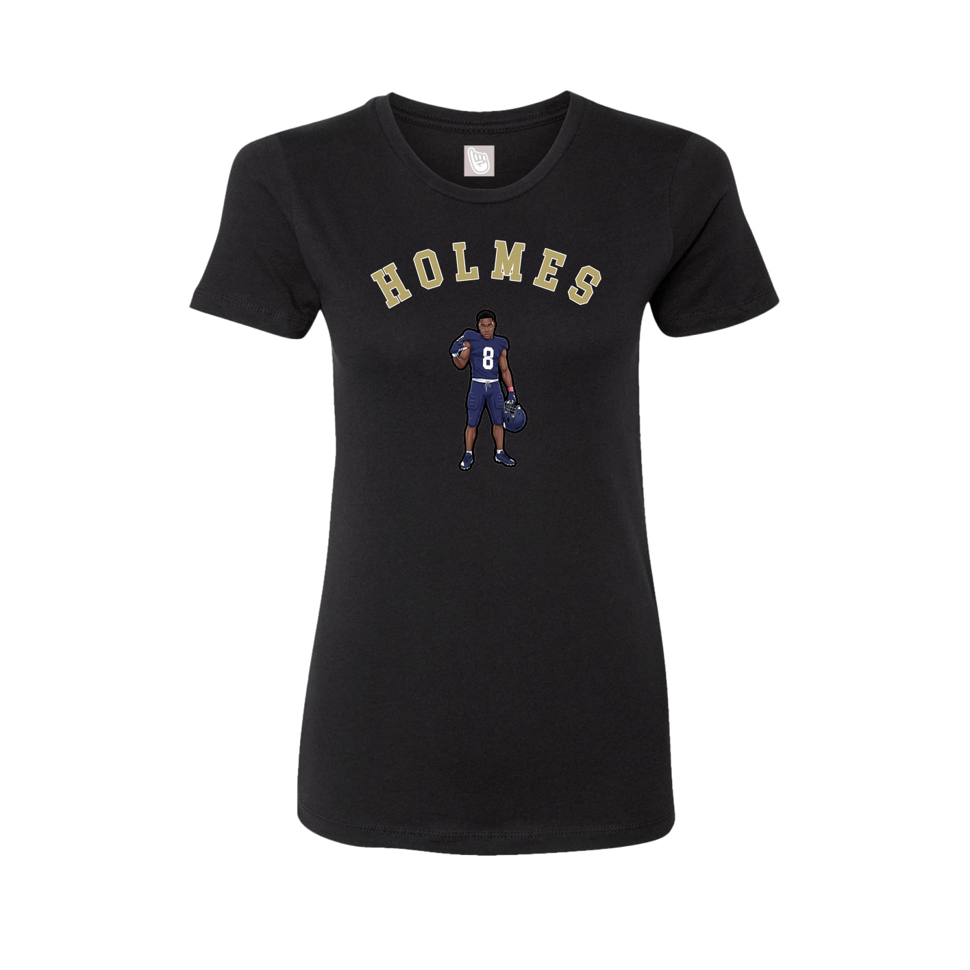 Womens Tee — Shirsey Arch in Black