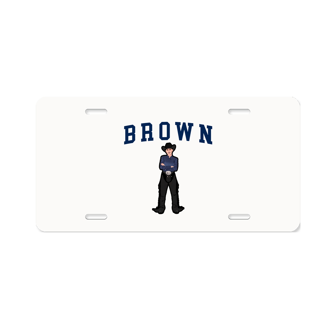 License Plate — Shirsey in Classic