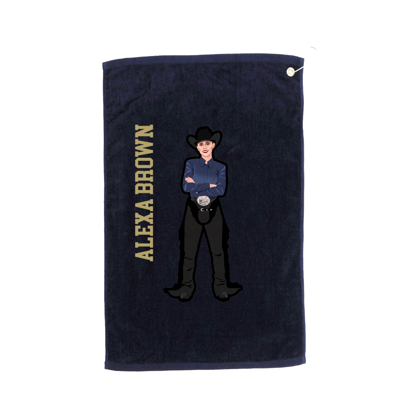 Terry Velour Golf Towel