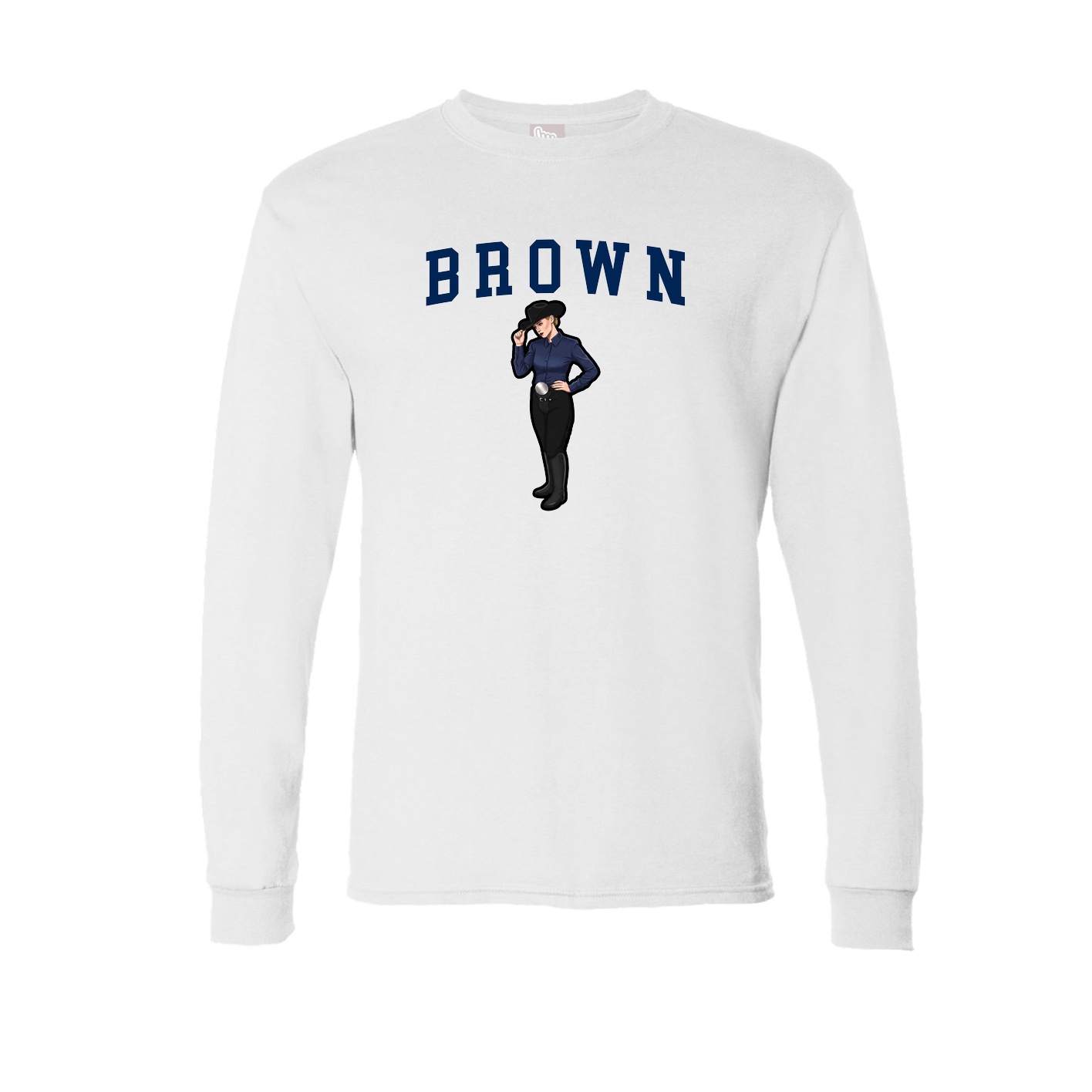 Long Sleeve Tee — Shirsey in White