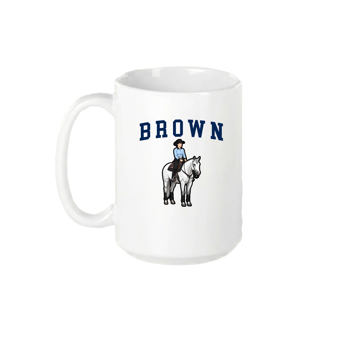 15oz Coffee Mug — Shirsey in White