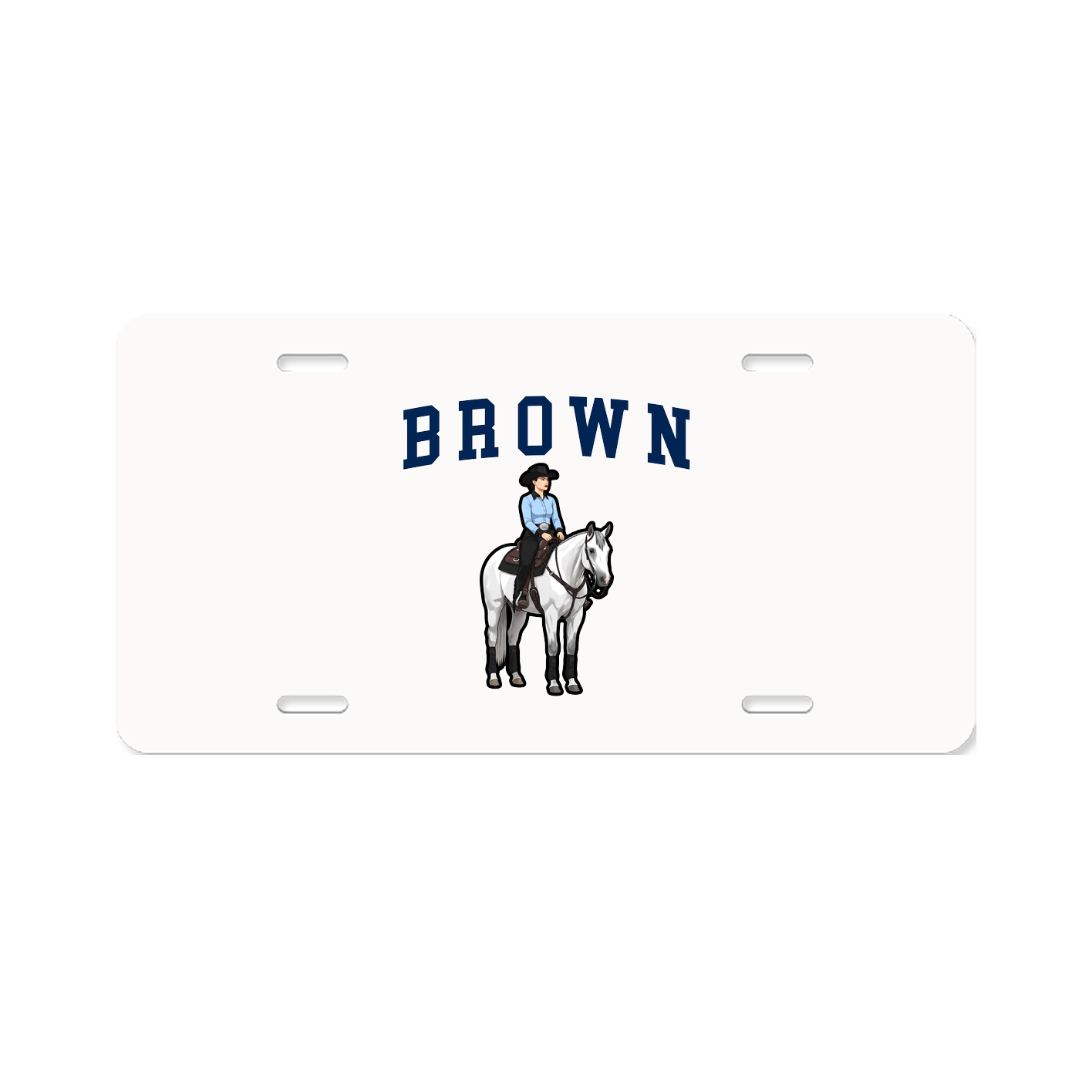 License Plate — Shirsey in Classic