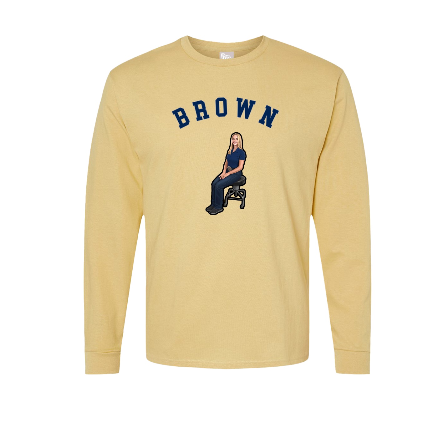 Long Sleeve Tee — Shirsey Arch in Vegas Gold