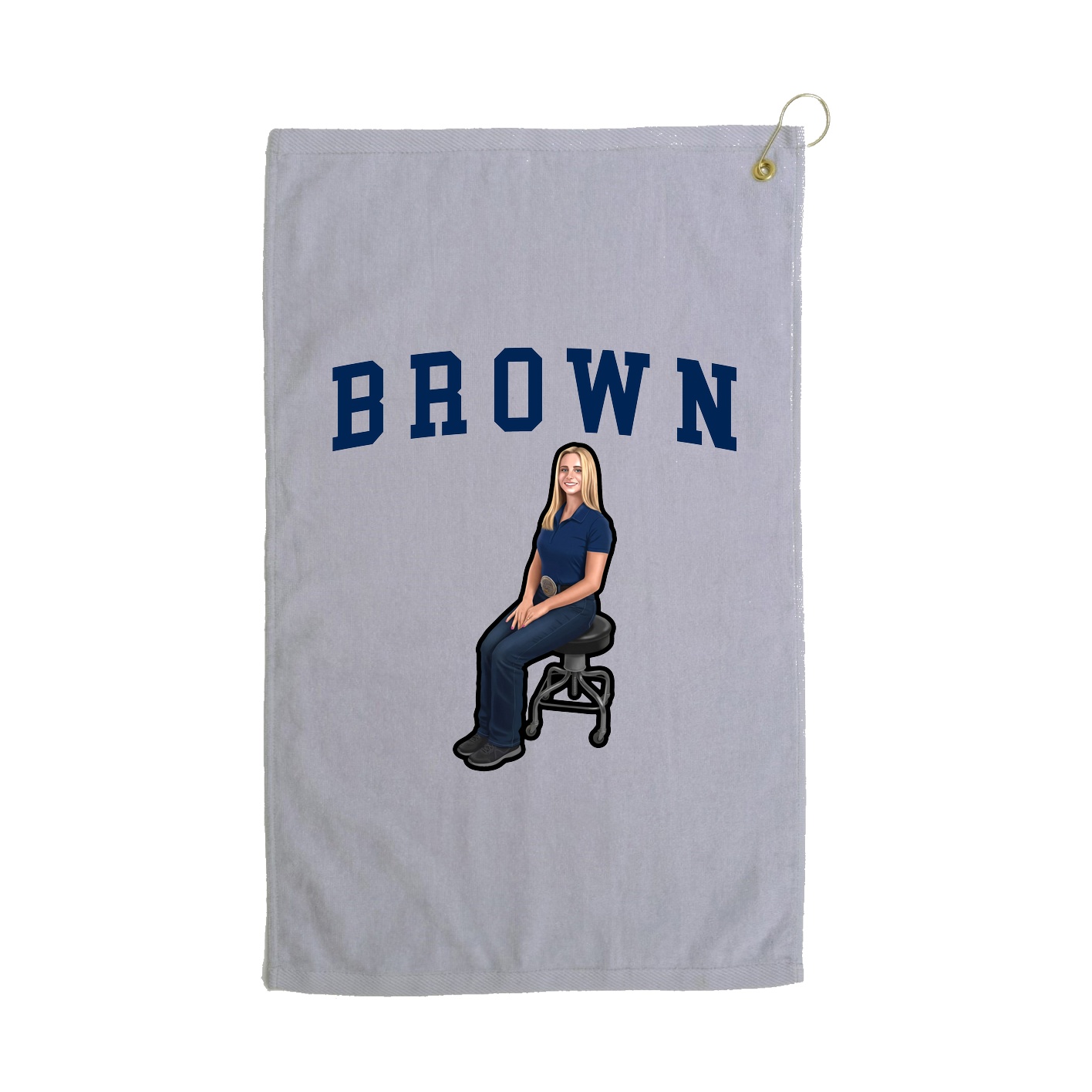 Golf Towel — Shirsey in Grey