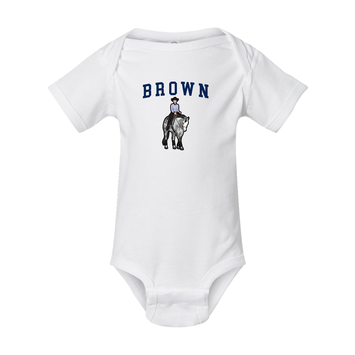 Baby Onesie — Shirsey in White