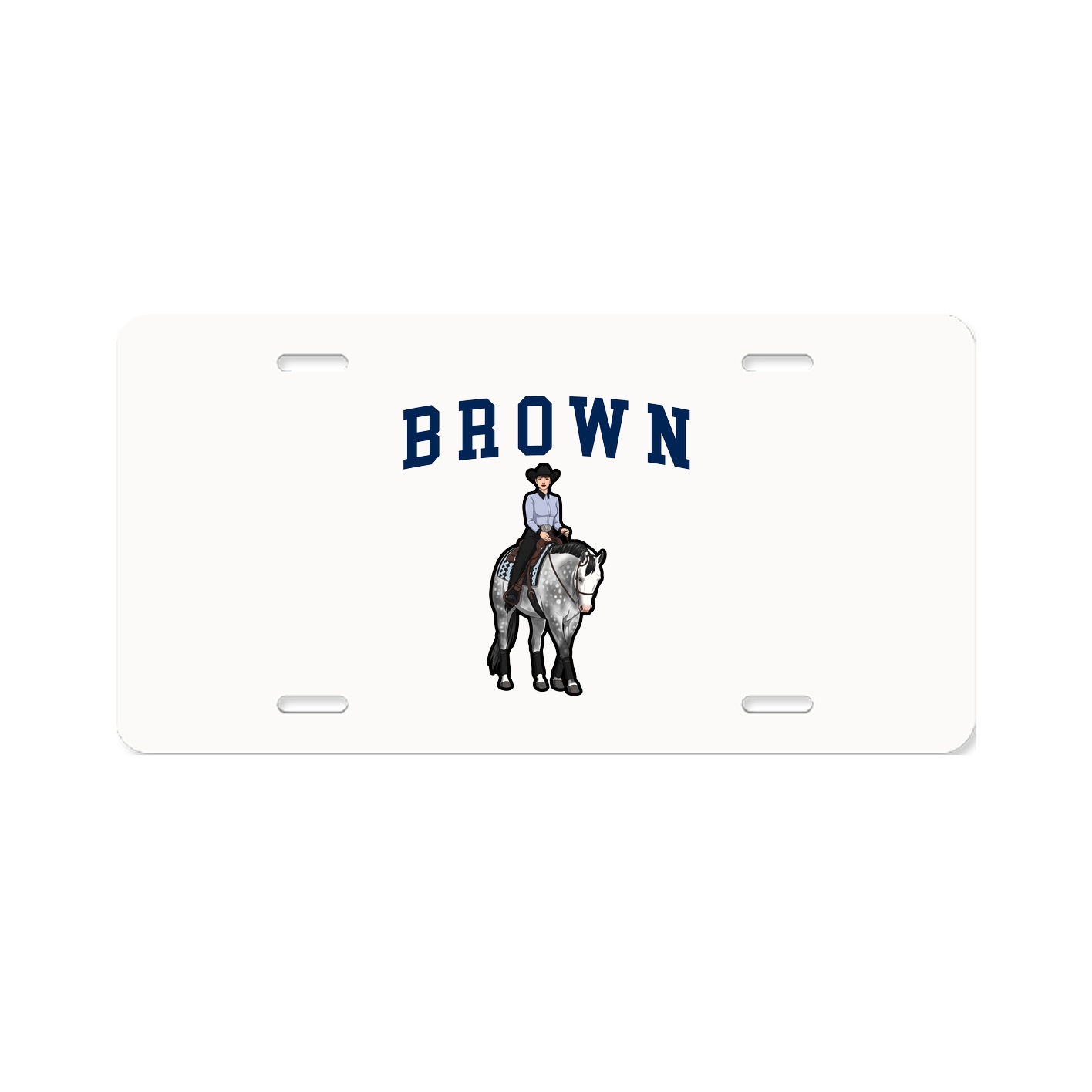 License Plate — Shirsey in Classic