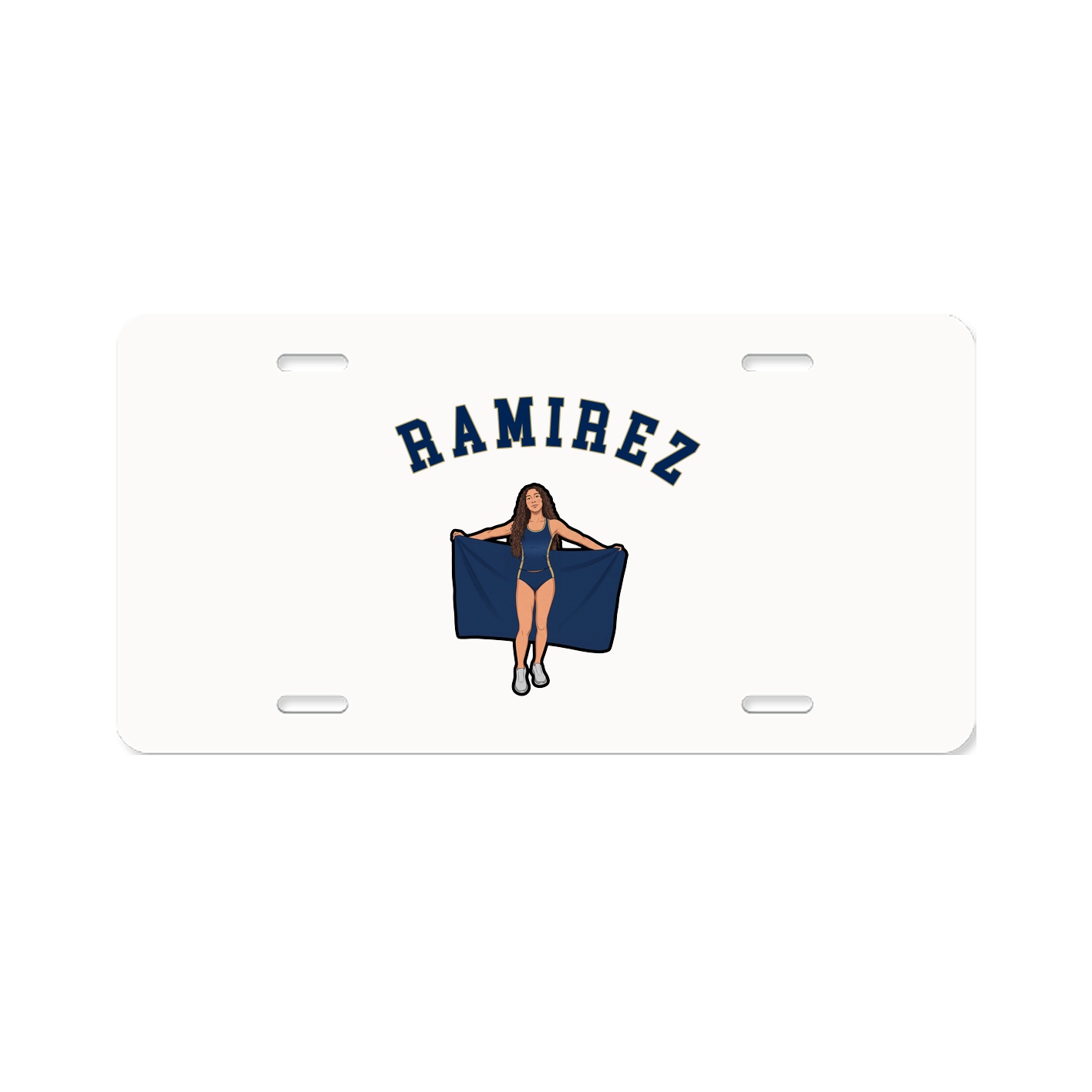 License Plate — Shirsey Arch in Classic