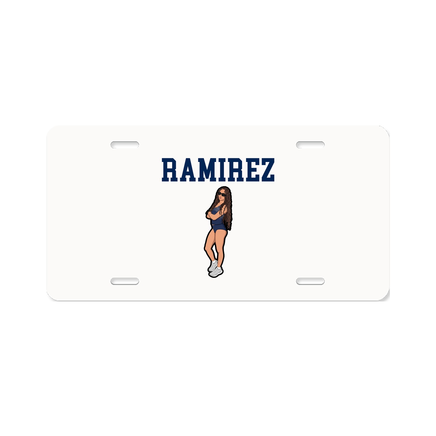 License Plate — Shirsey in Classic