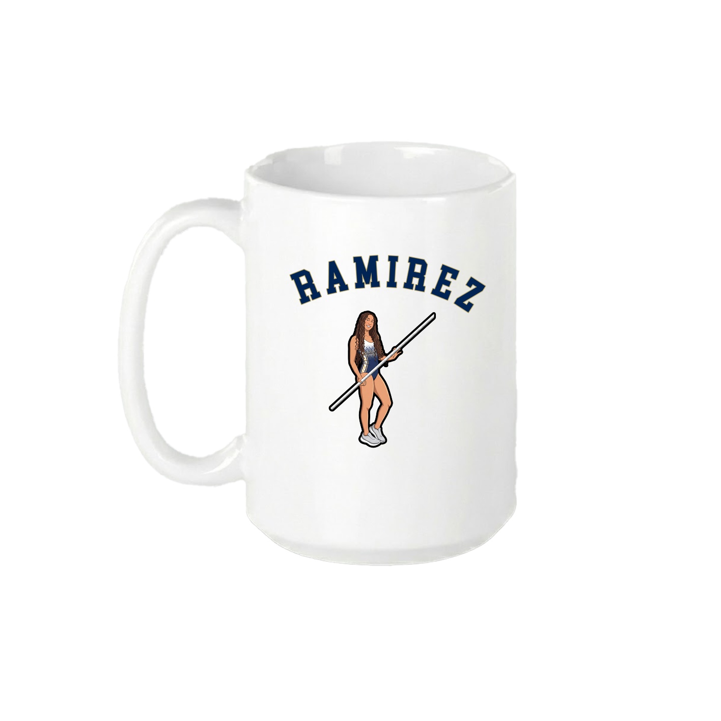 15oz Coffee Mug — Shirsey Arch in White