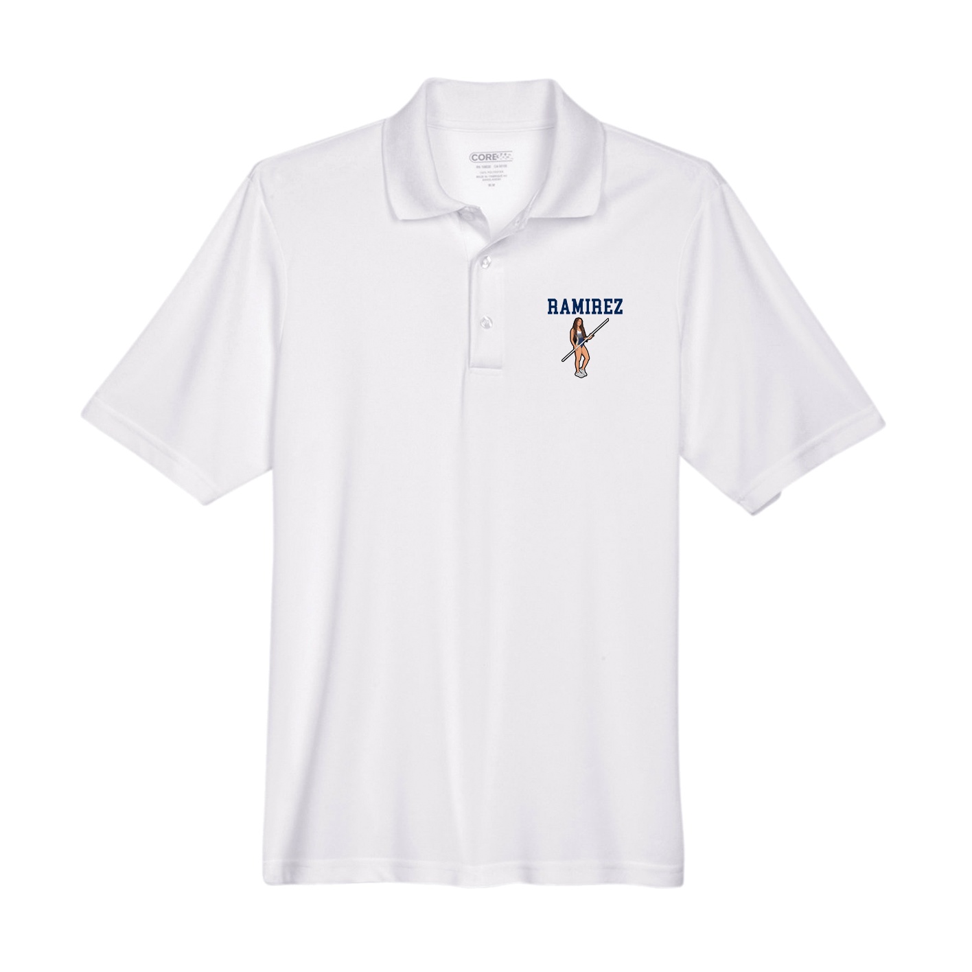 Performance Polo — Shirsey in White