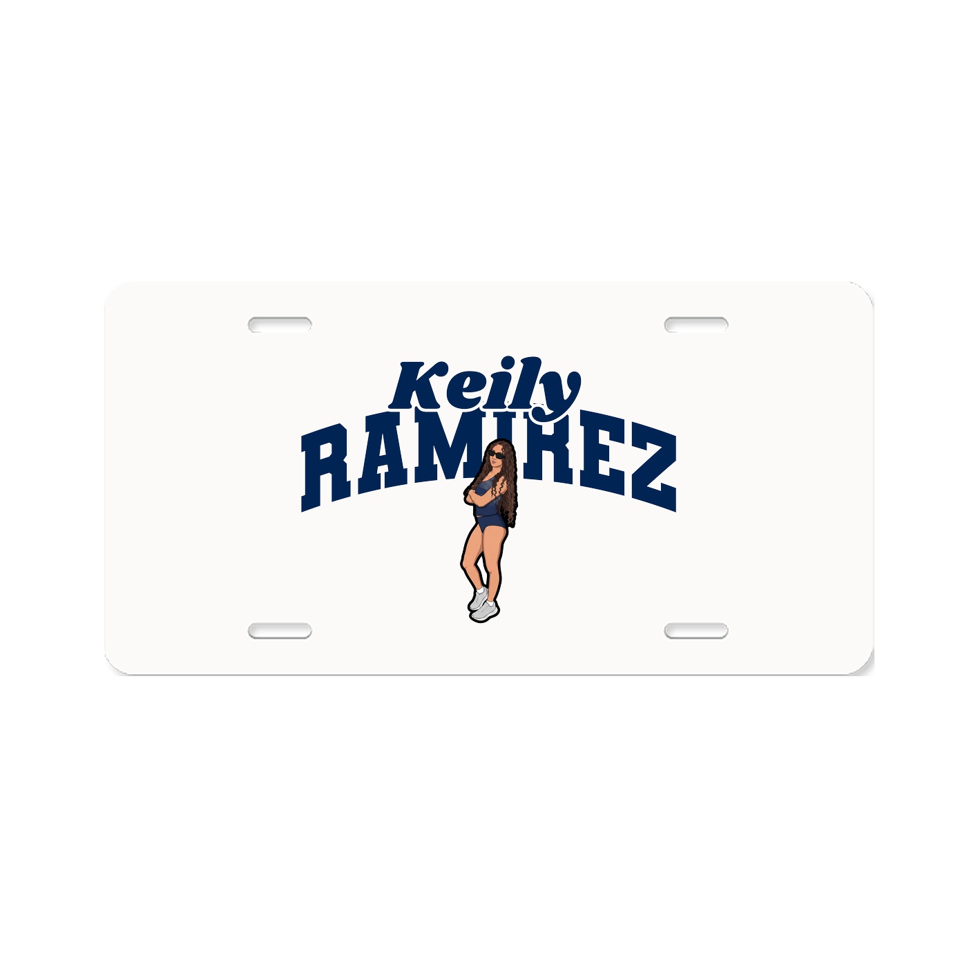 License Plate — Signature Arch in Classic