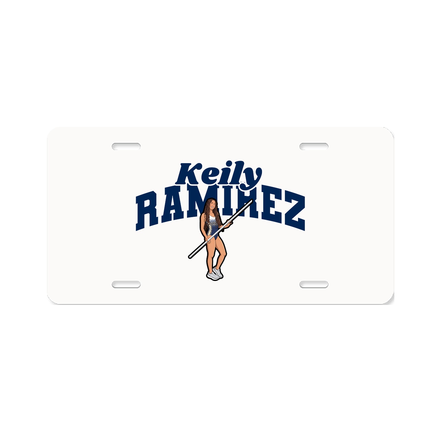 License Plate — Signature Arch in Classic
