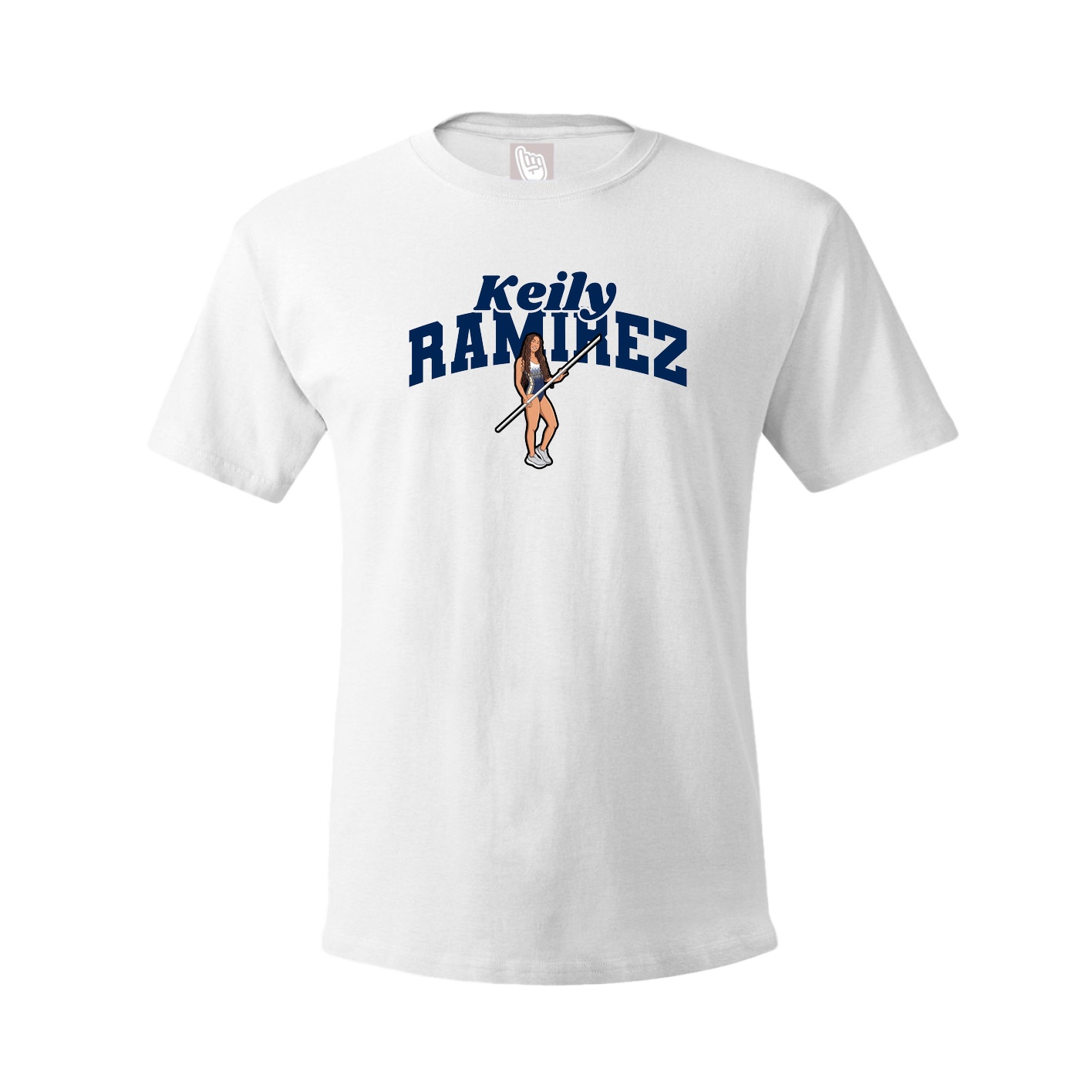 Youth Tee — Signature Arch in White