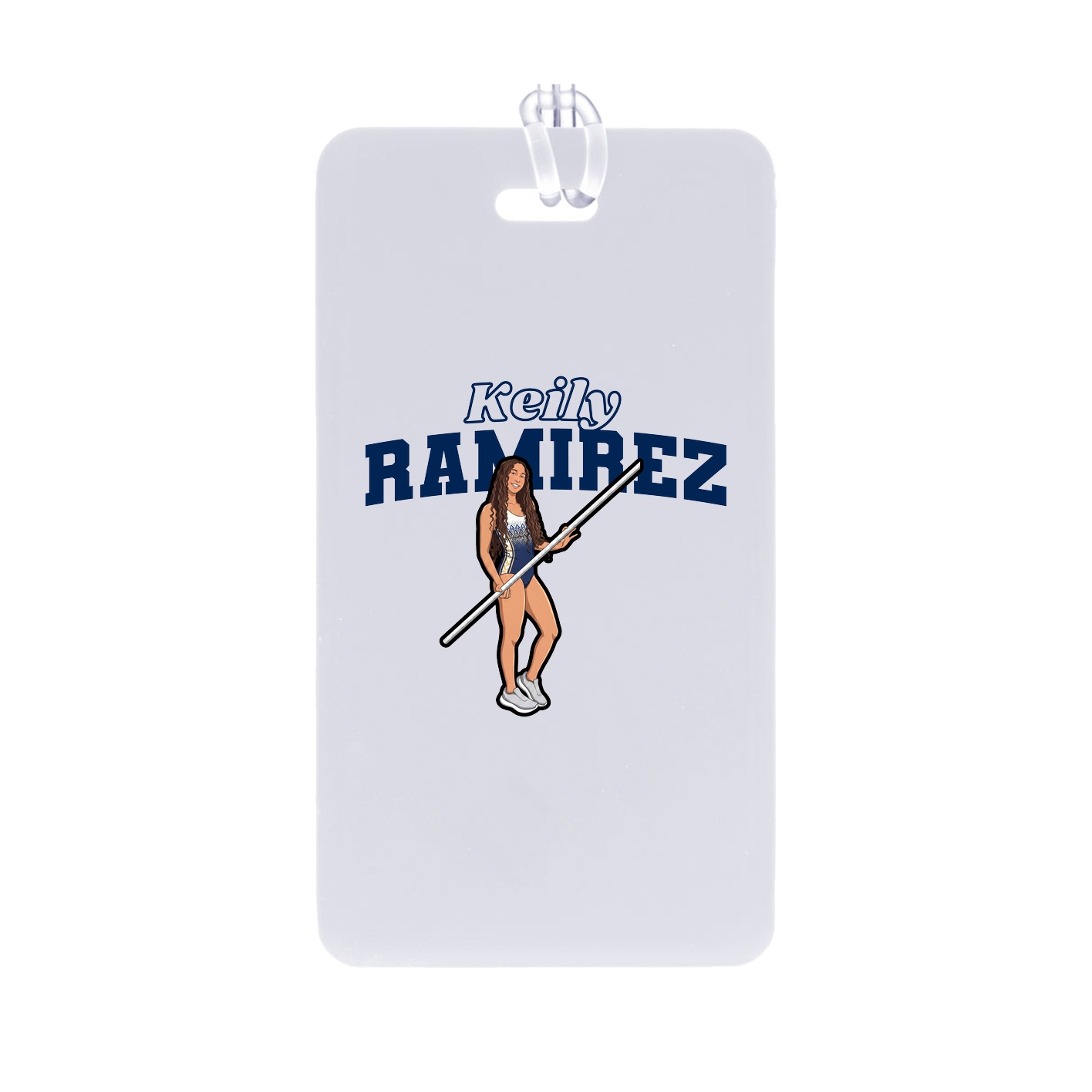 Bag Tag — Name Arch in Classic