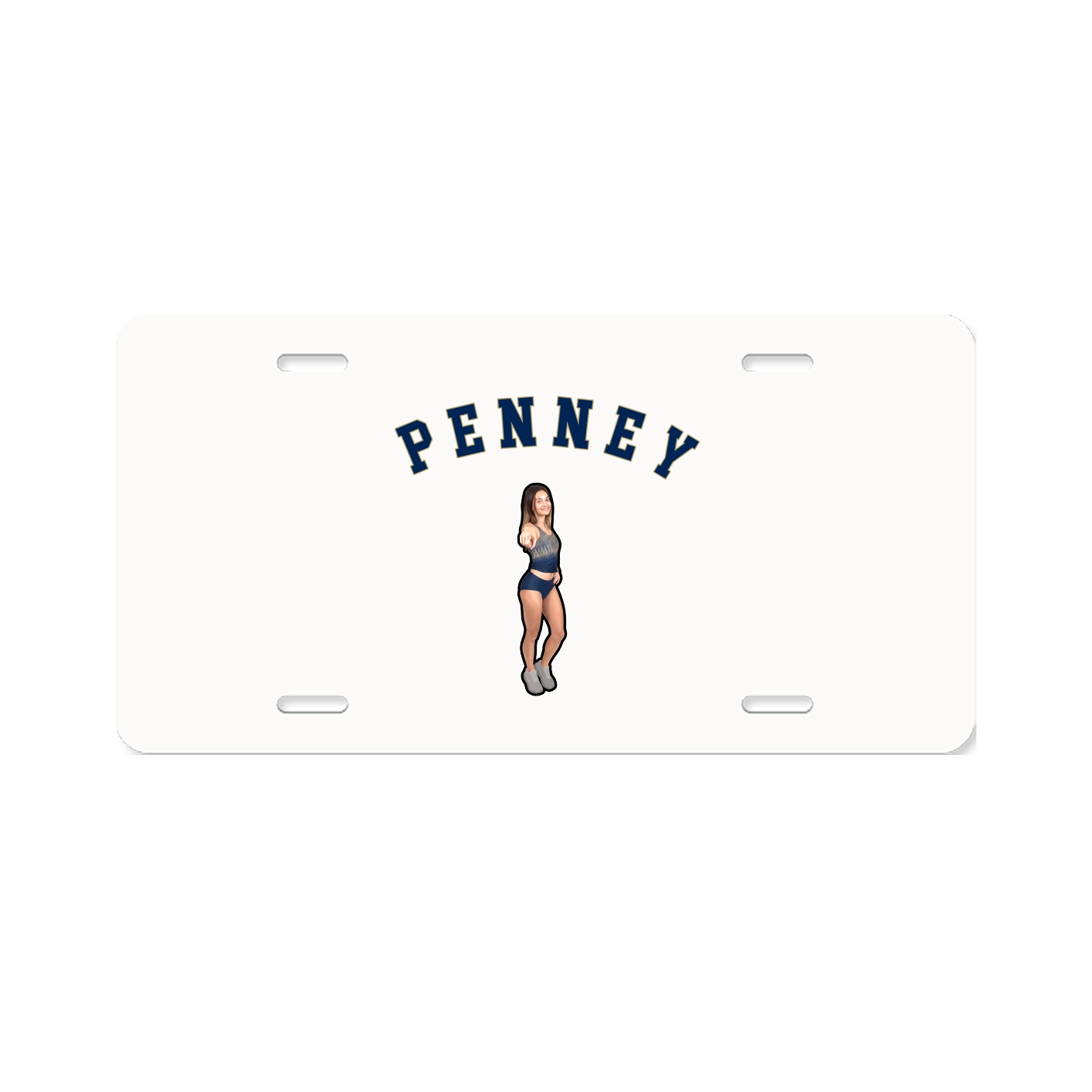License Plate — Shirsey Arch in Classic