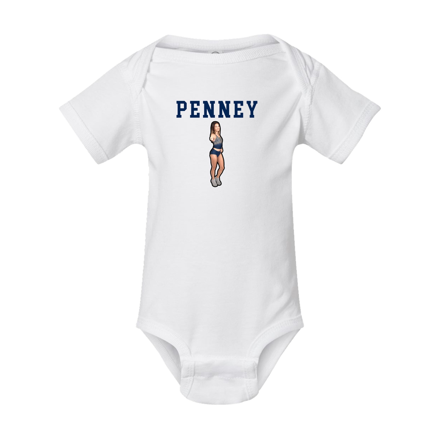 Baby Onesie — Shirsey in White