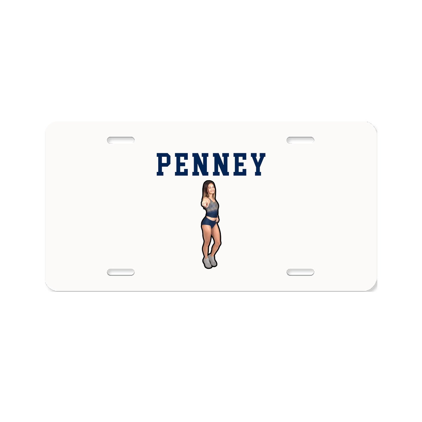 License Plate — Shirsey in Classic