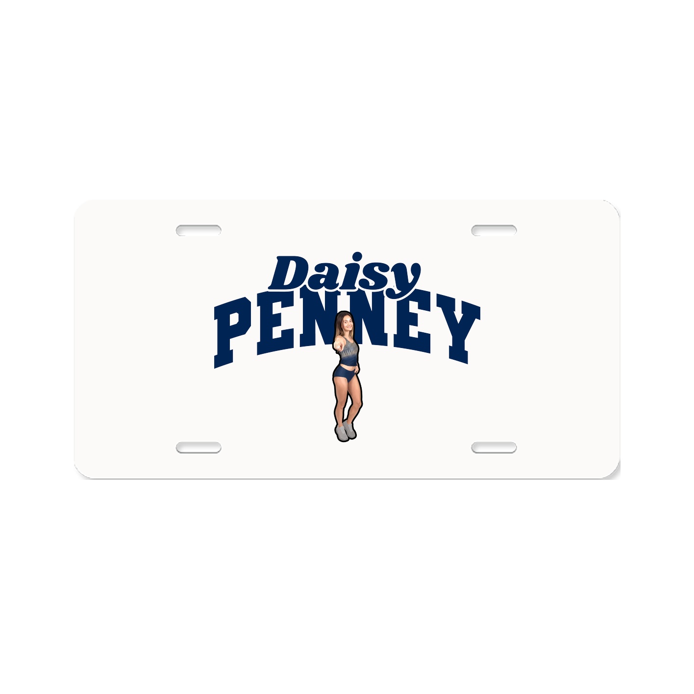 License Plate — Signature Arch in Classic