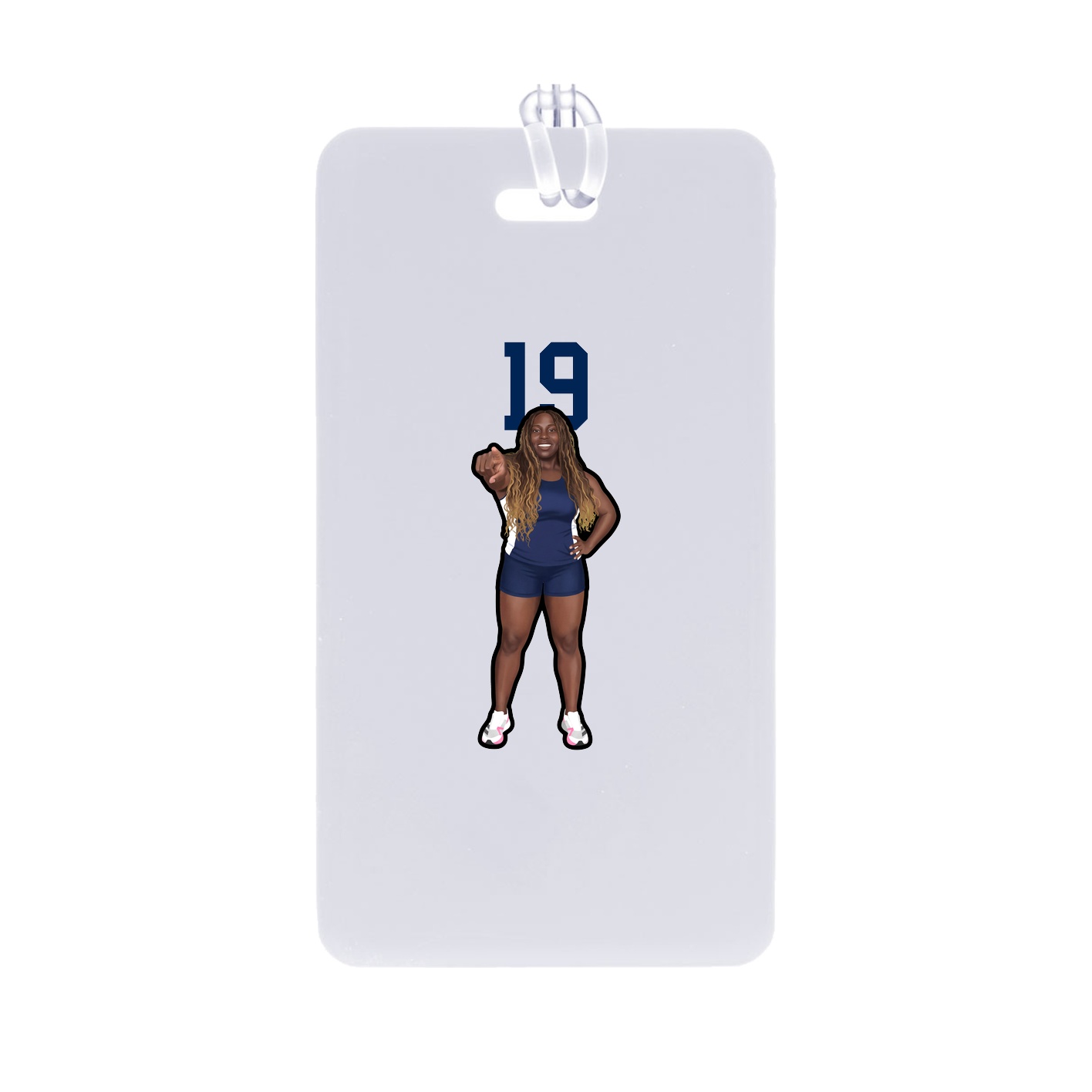 Bag Tag — Number Top in Classic