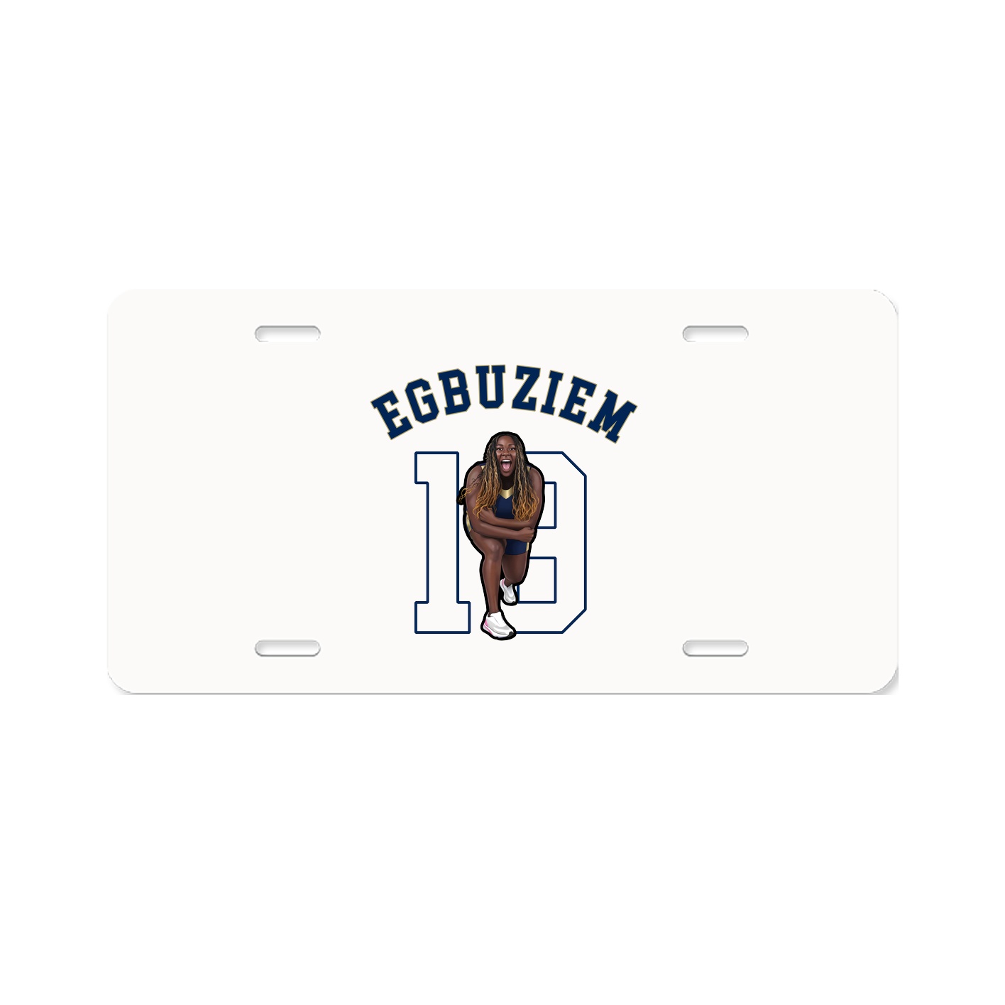 License Plate — Shirsey Arch in Classic