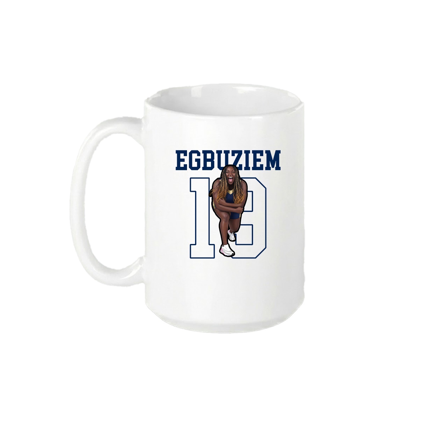 15oz Coffee Mug — Shirsey in White