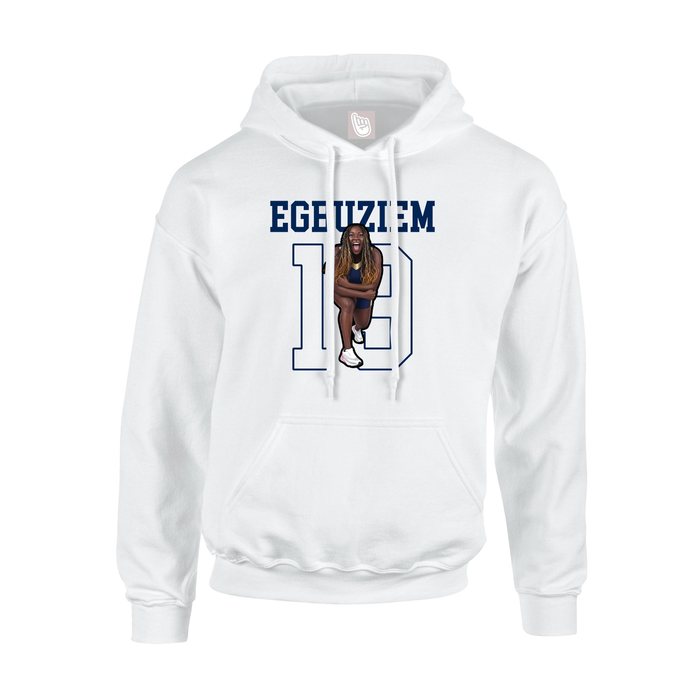 Youth Hoodie — Shirsey in White