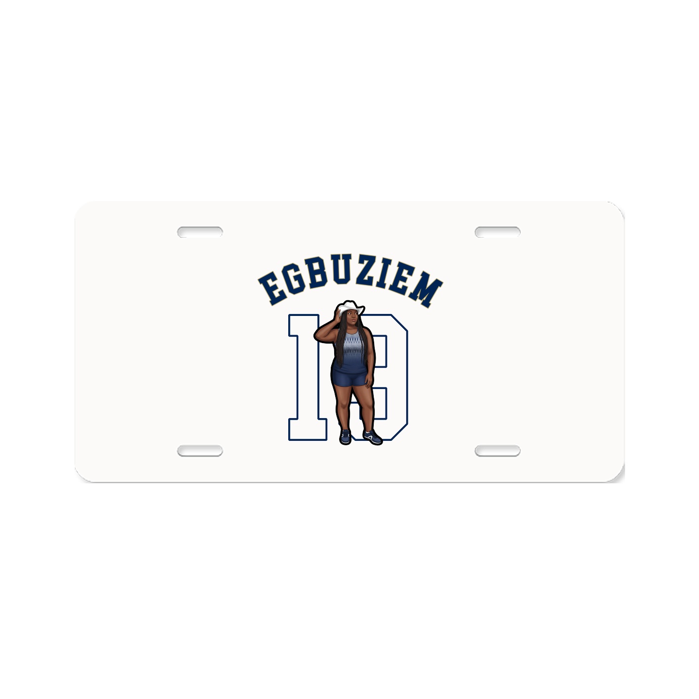 License Plate — Shirsey Arch in Classic