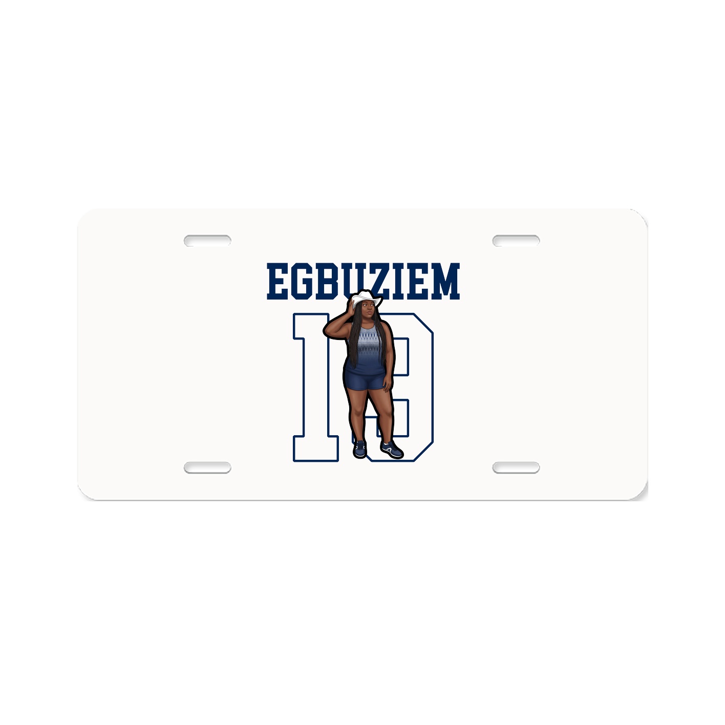 License Plate — Shirsey in Classic