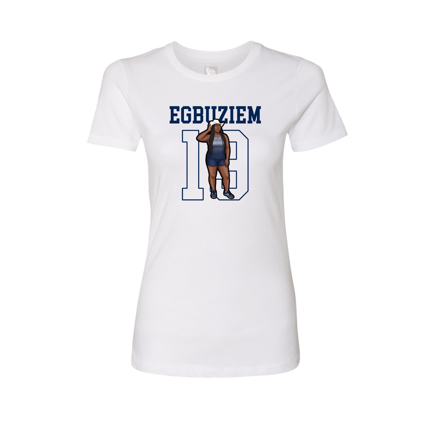 Fitted Women's Tee — Shirsey in White
