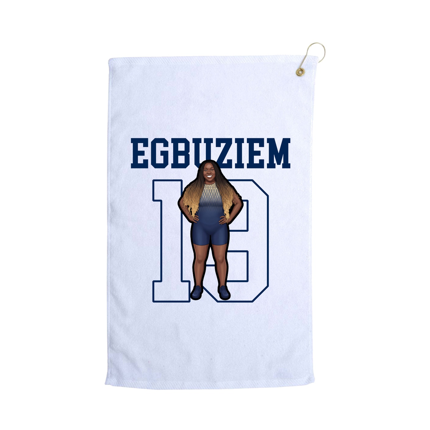 Golf Towel — Shirsey in White
