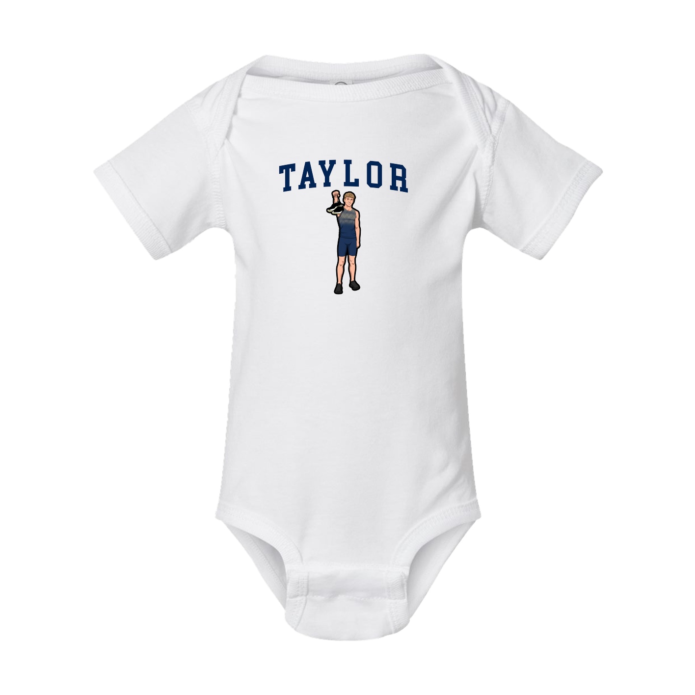 Baby Onesie — Shirsey in White