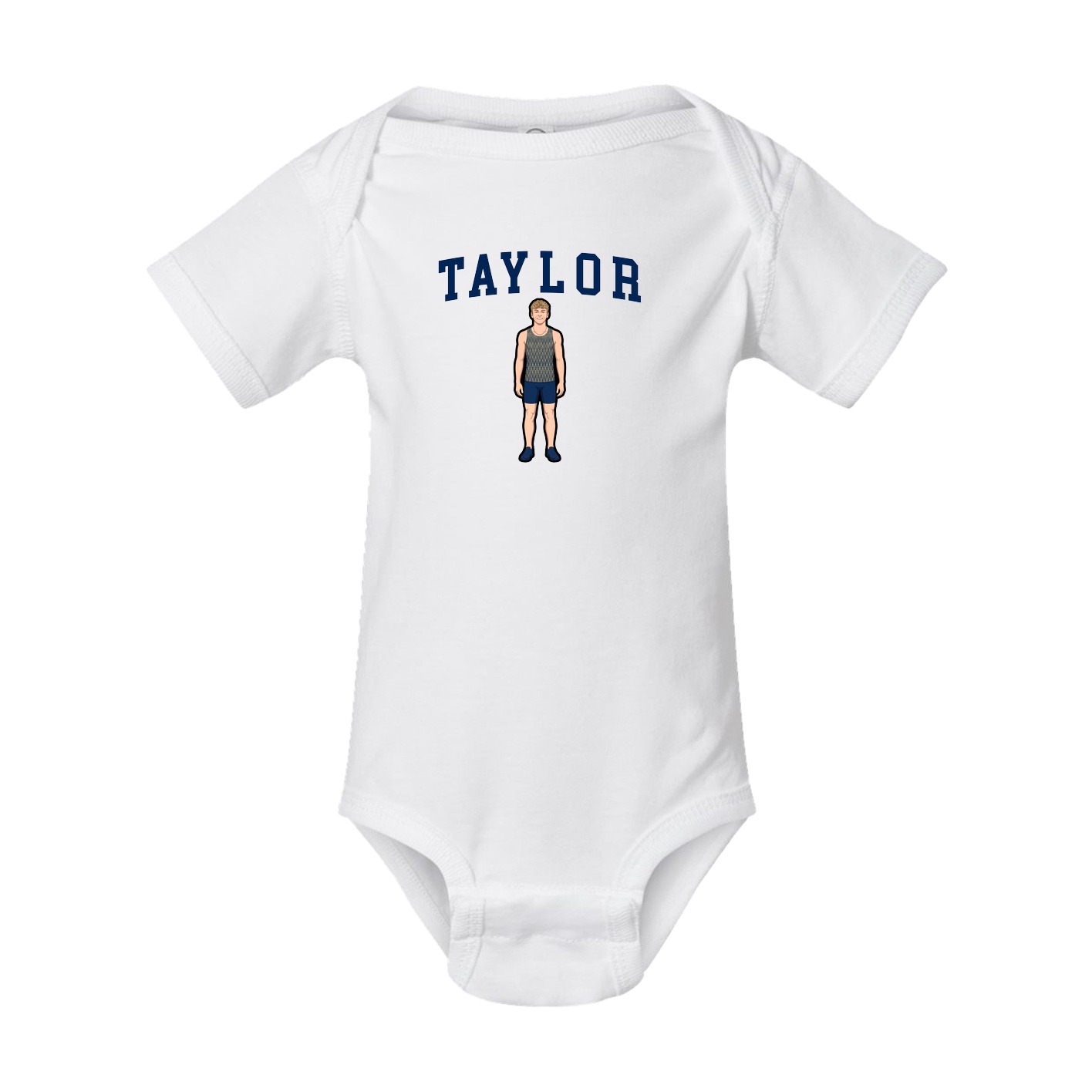 Baby Onesie — Shirsey in White