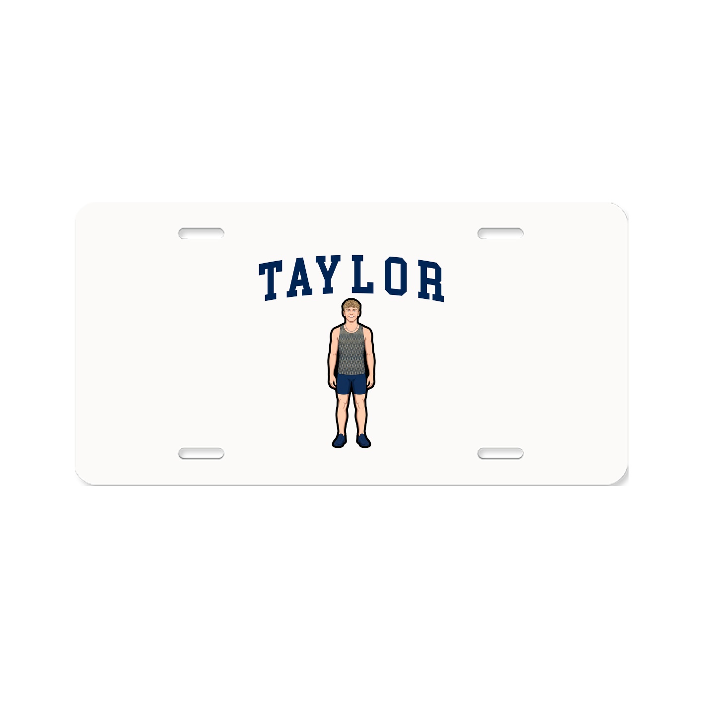License Plate — Shirsey in Classic
