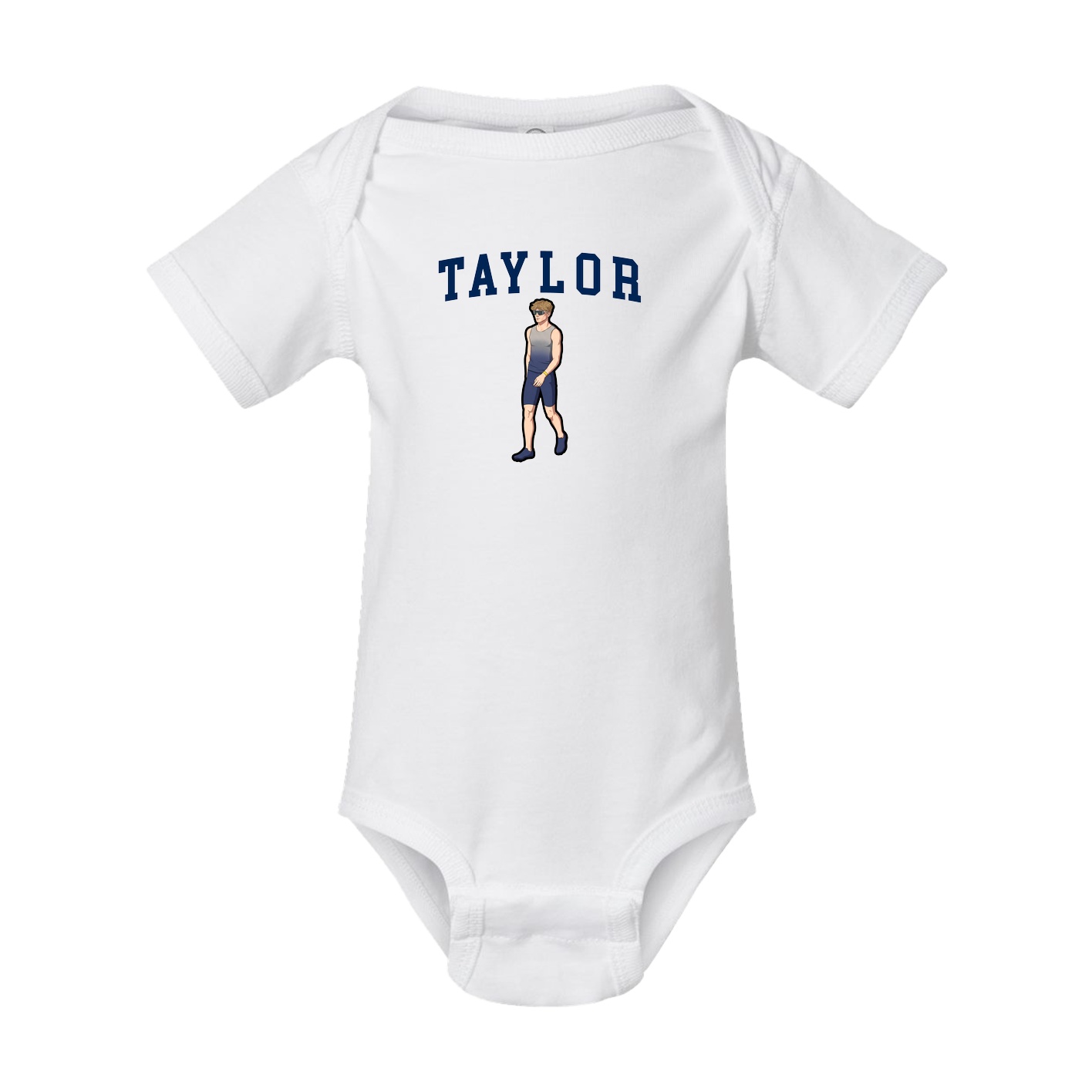 Baby Onesie — Shirsey in White