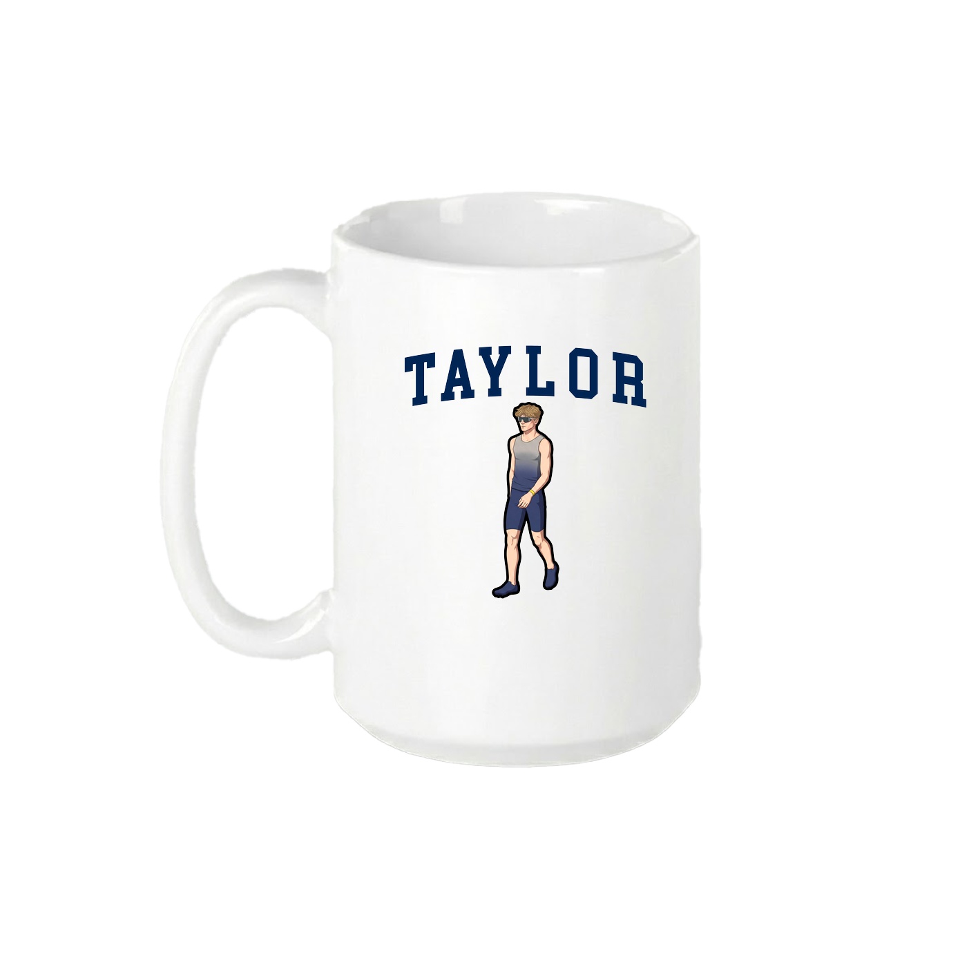 15oz Coffee Mug — Shirsey in White