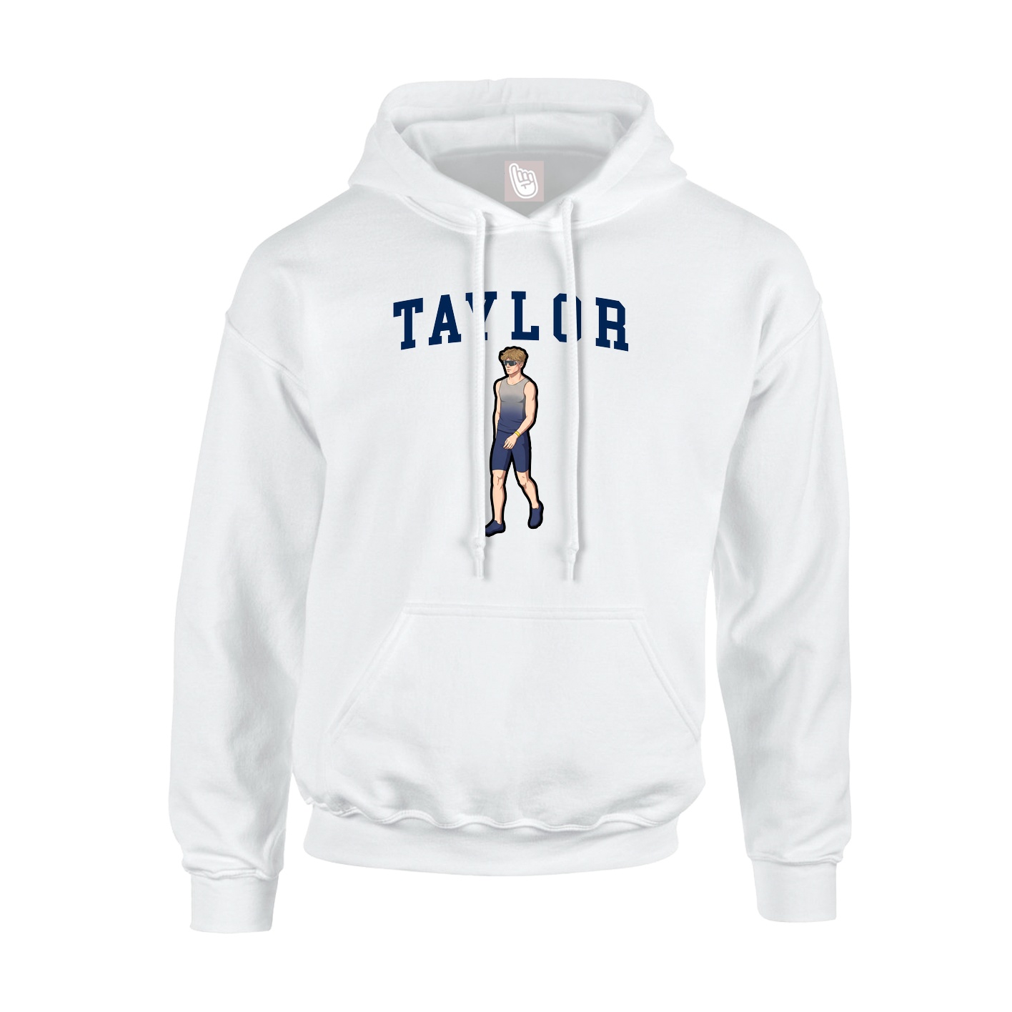 Youth Hoodie — Shirsey in White