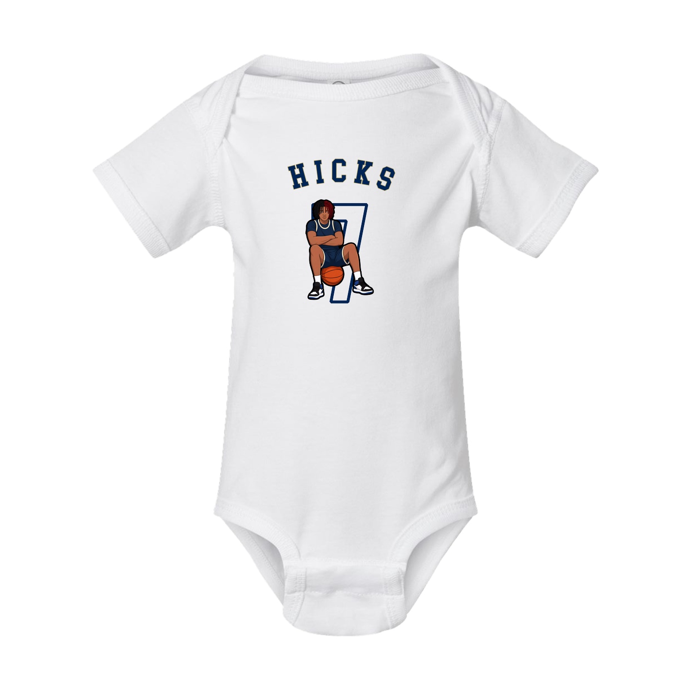 Baby Onesie — Shirsey Arch in White