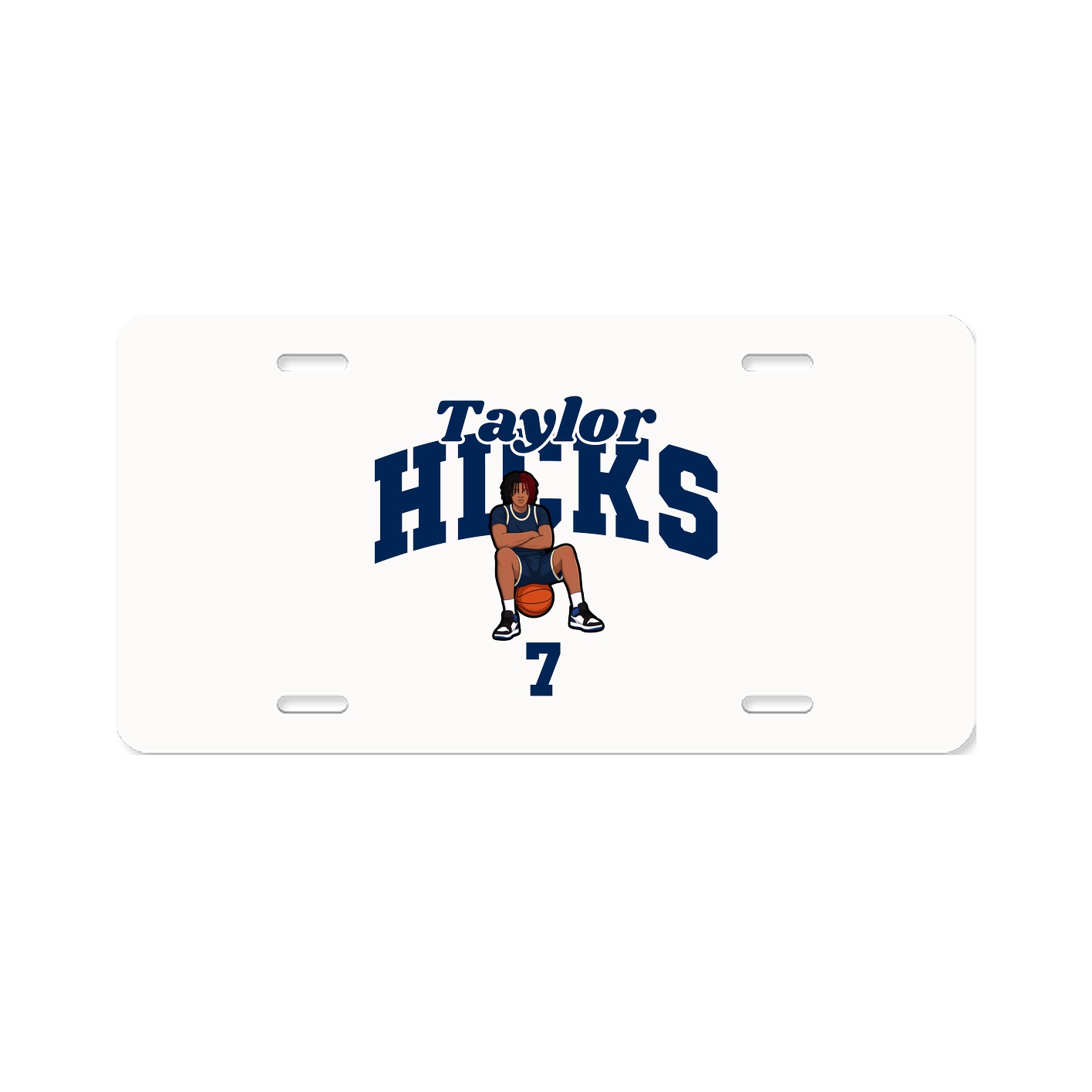 License Plate — Signature Arch in Classic