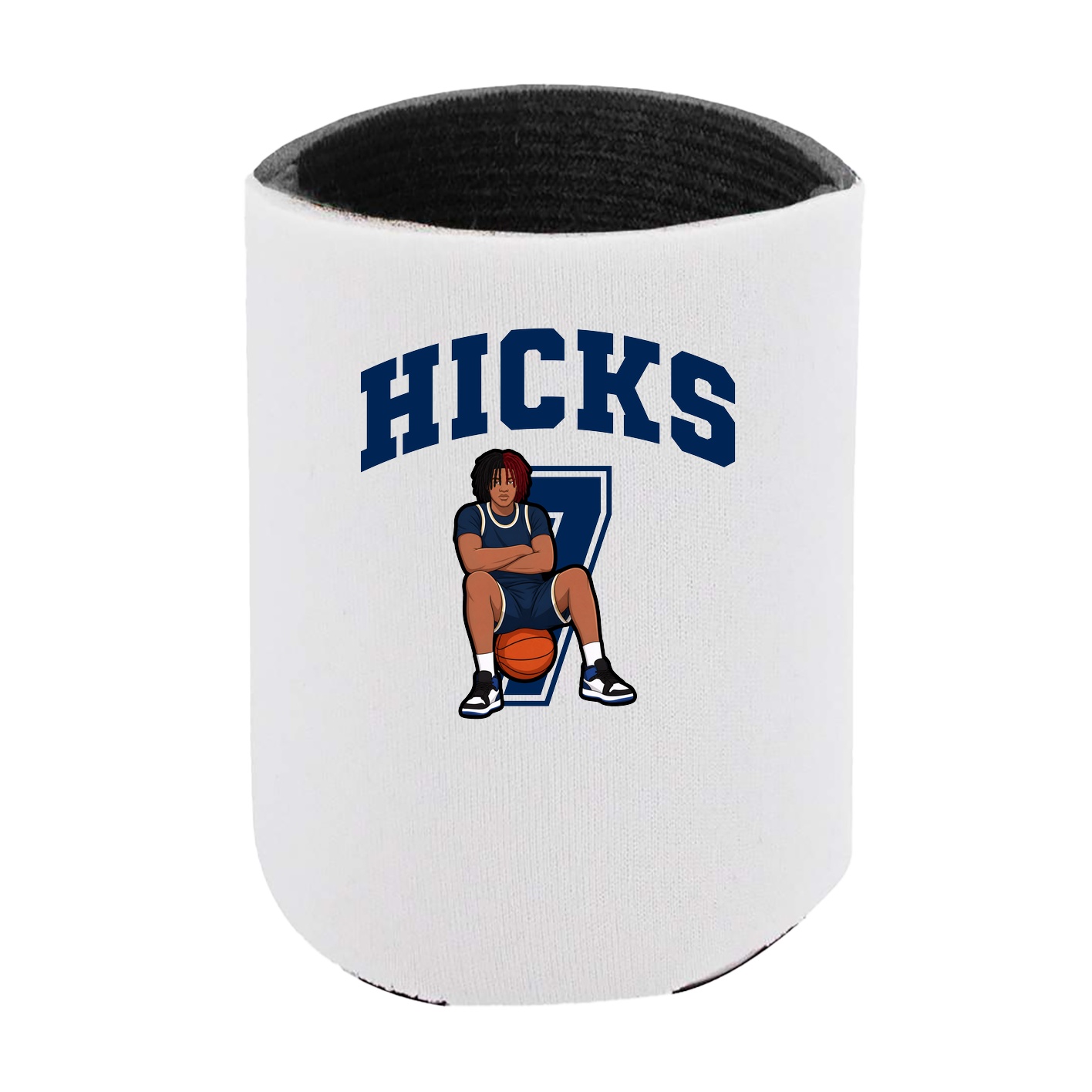 Can Holder — Number in White