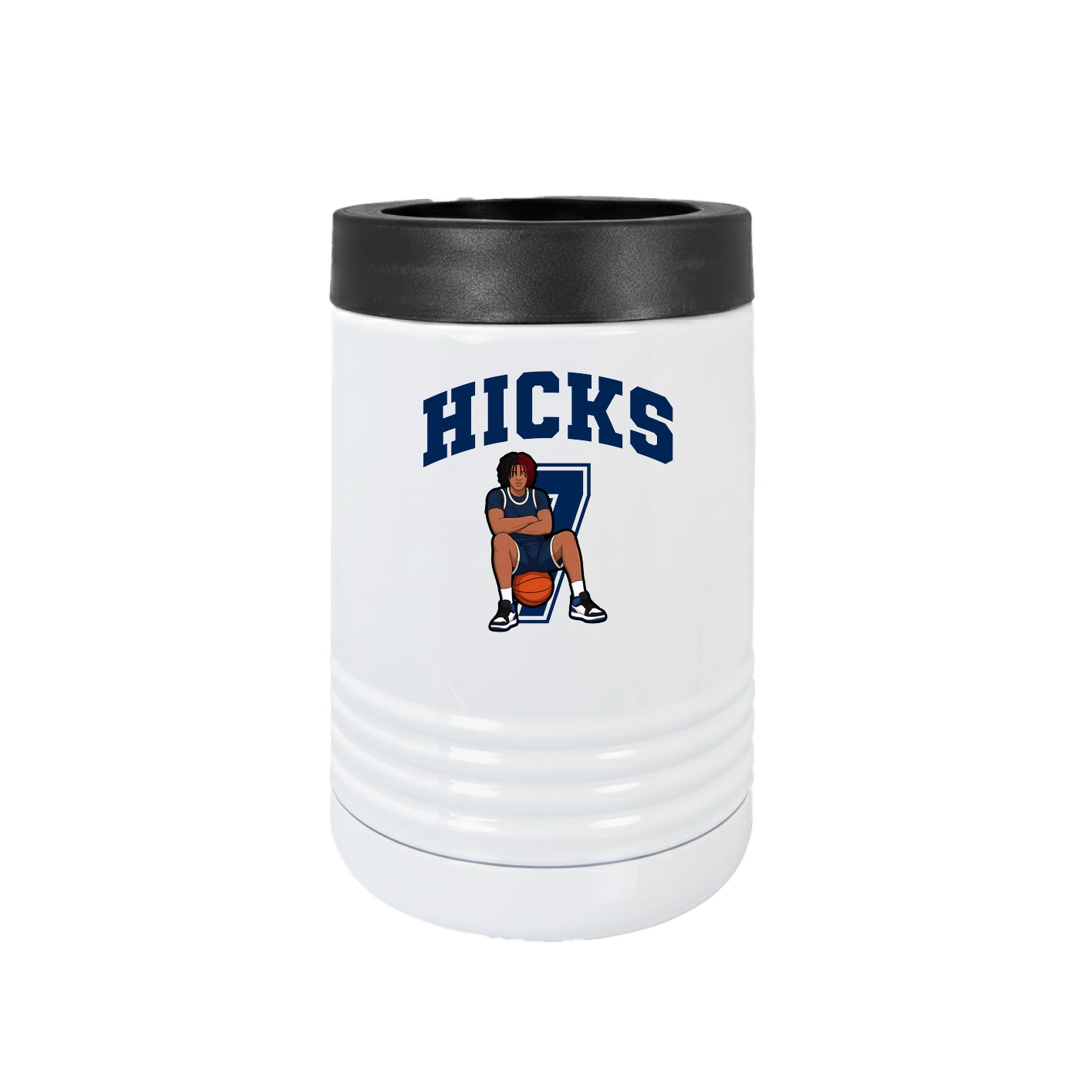 Beverage Holder — Number in White