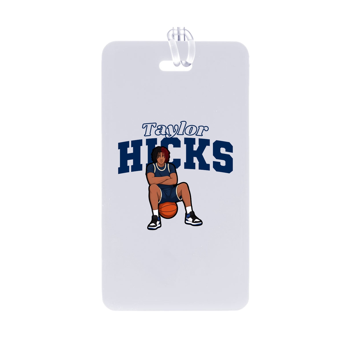 Bag Tag — Name Arch in Classic
