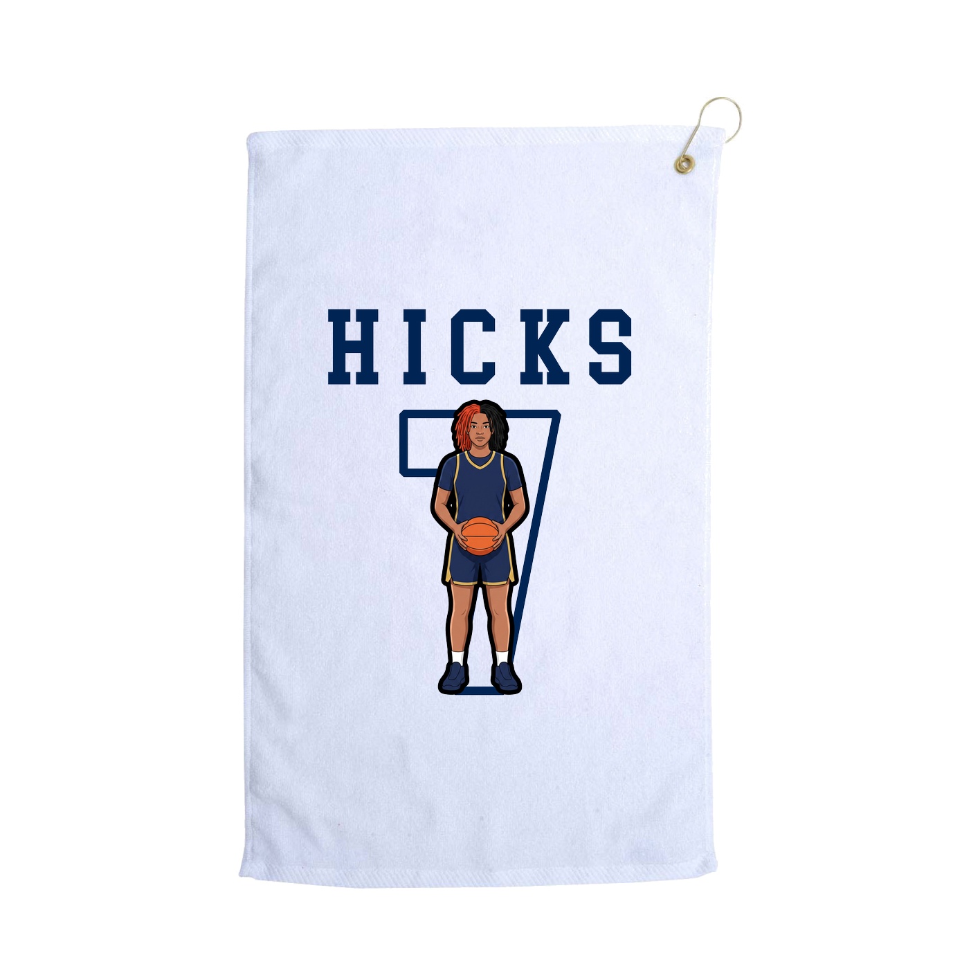 Golf Towel — Shirsey in White