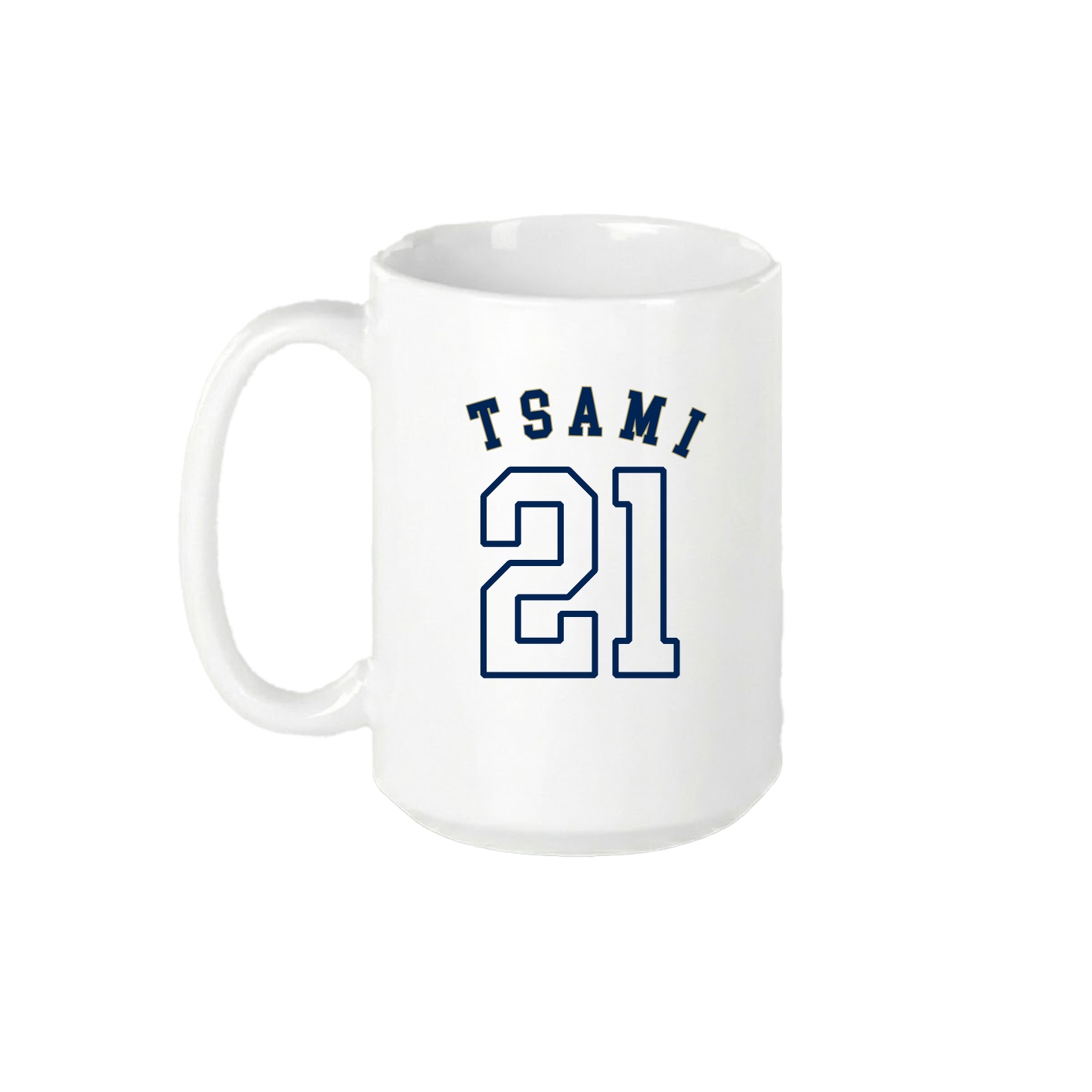 15oz Coffee Mug — Shirsey Arch in White