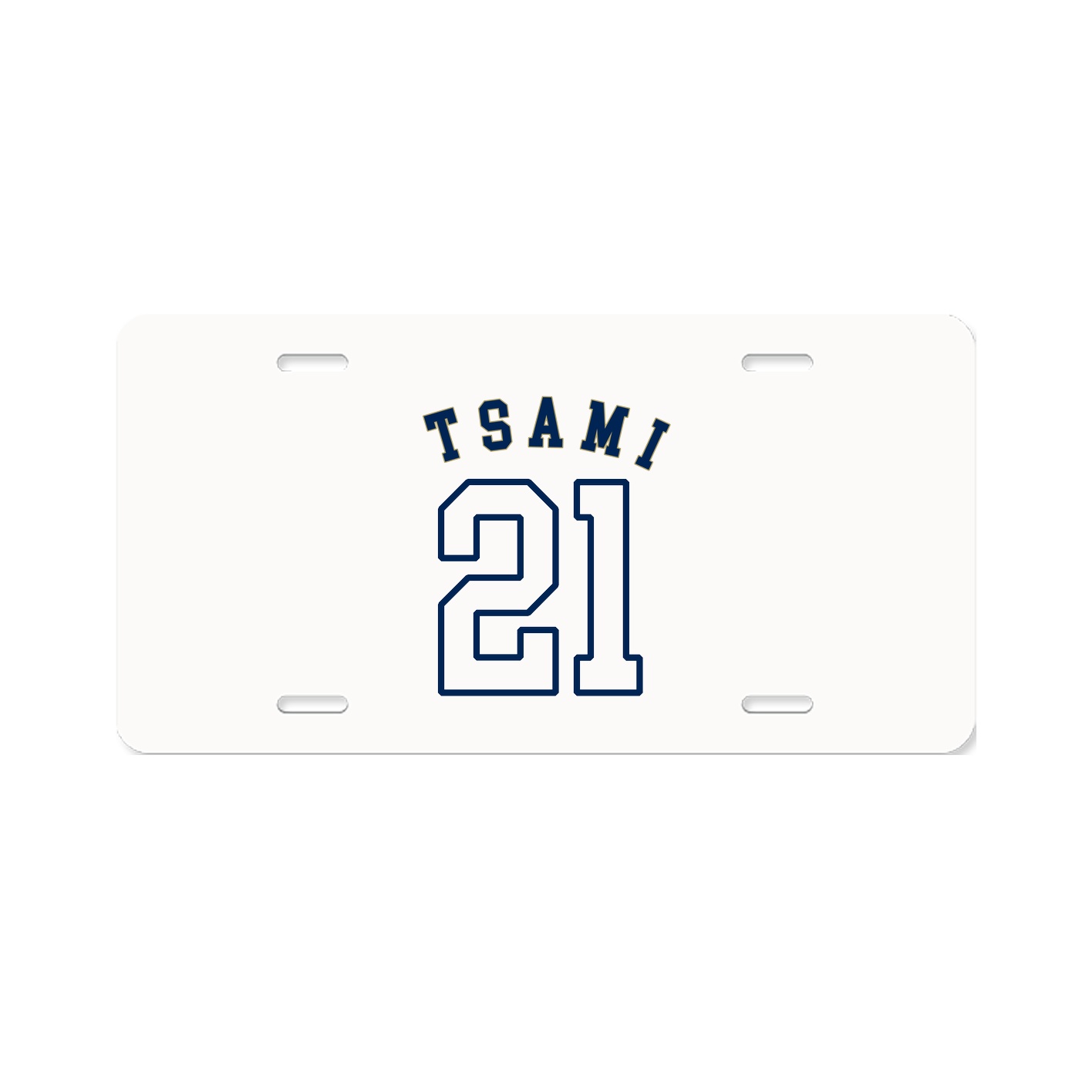 License Plate — Shirsey Arch in Classic