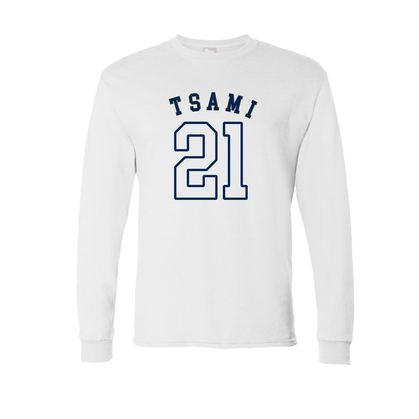 Long Sleeve Tee — Shirsey Arch in White
