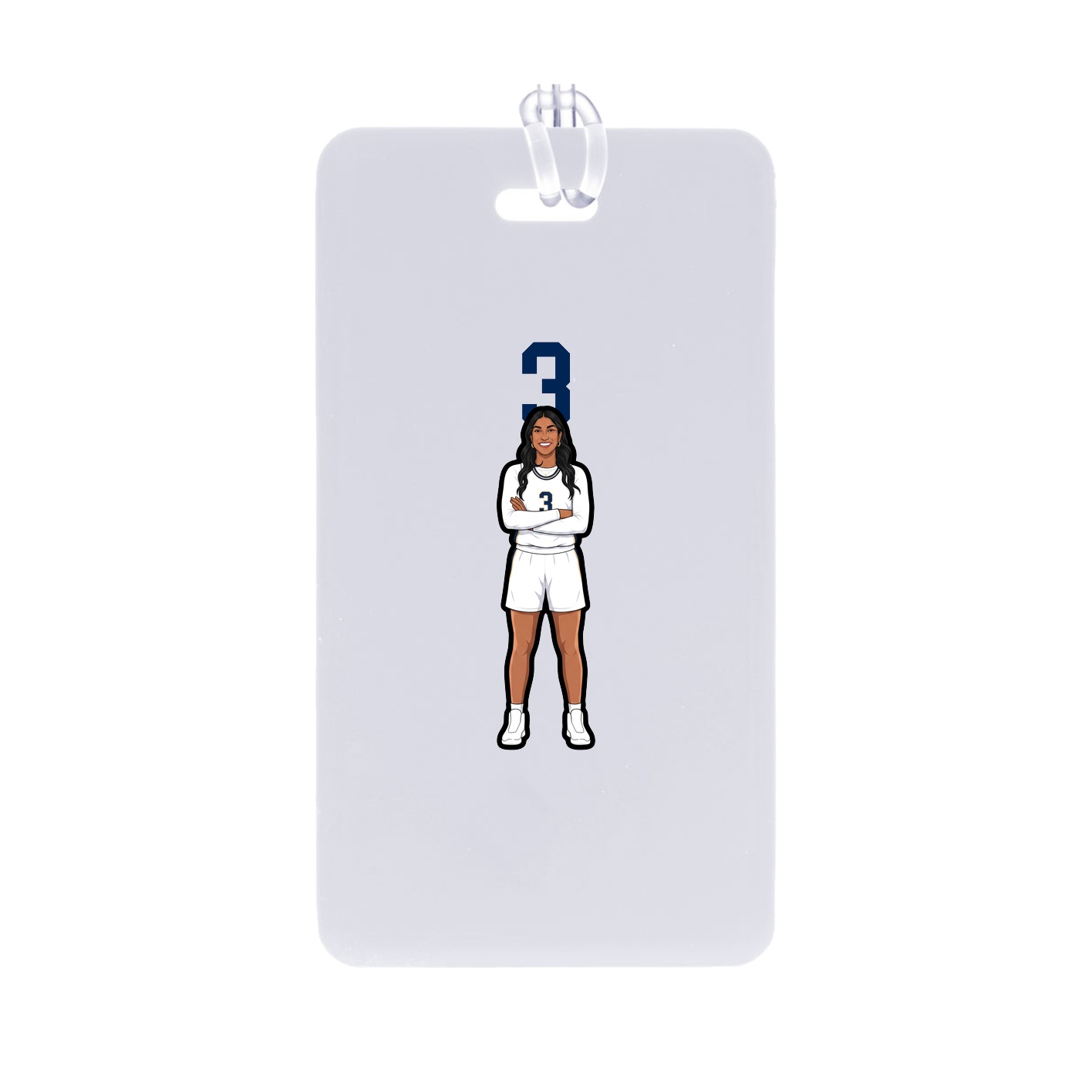 Bag Tag — Number Top in Classic